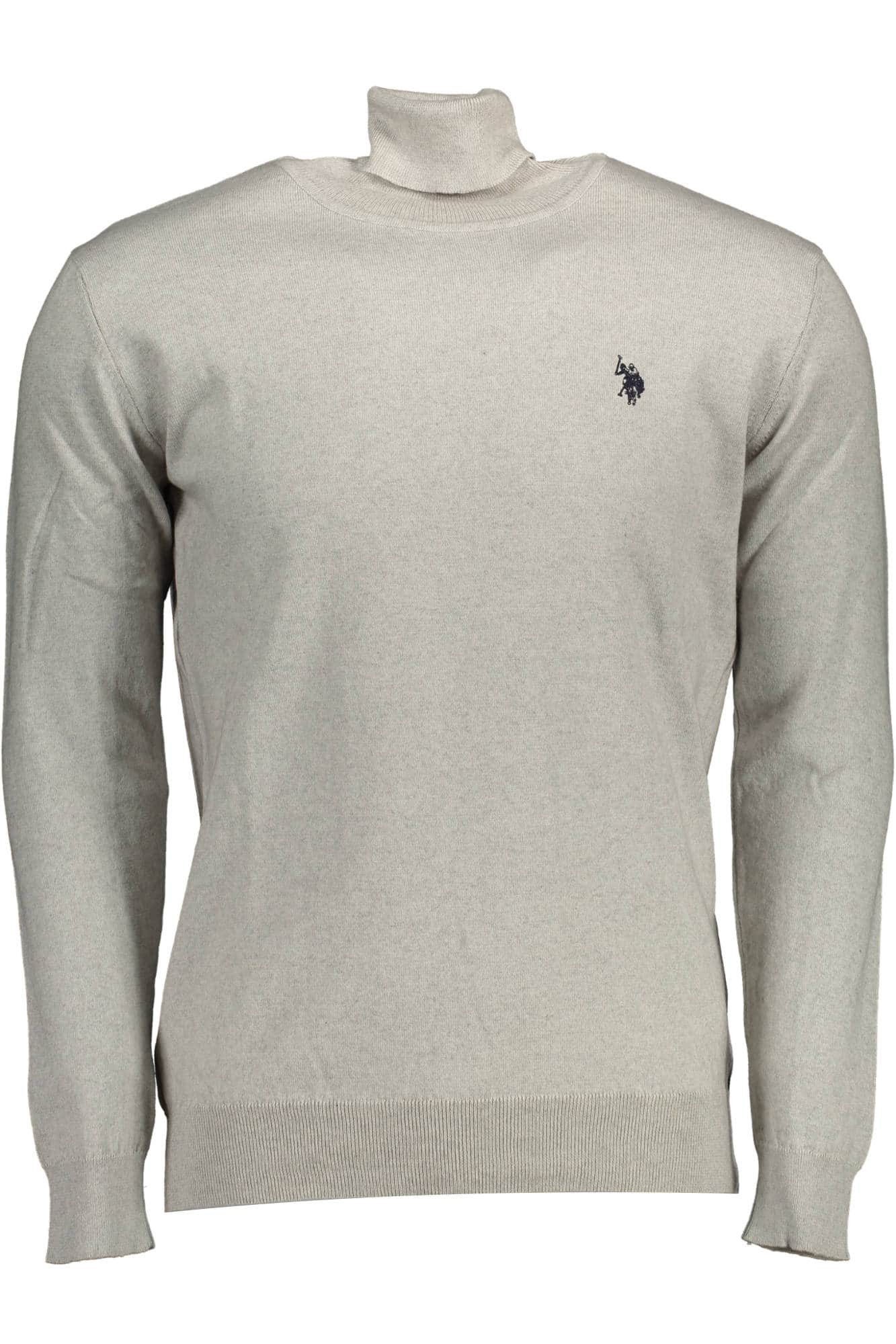 US Polo Assn. hombre azul cuello alto