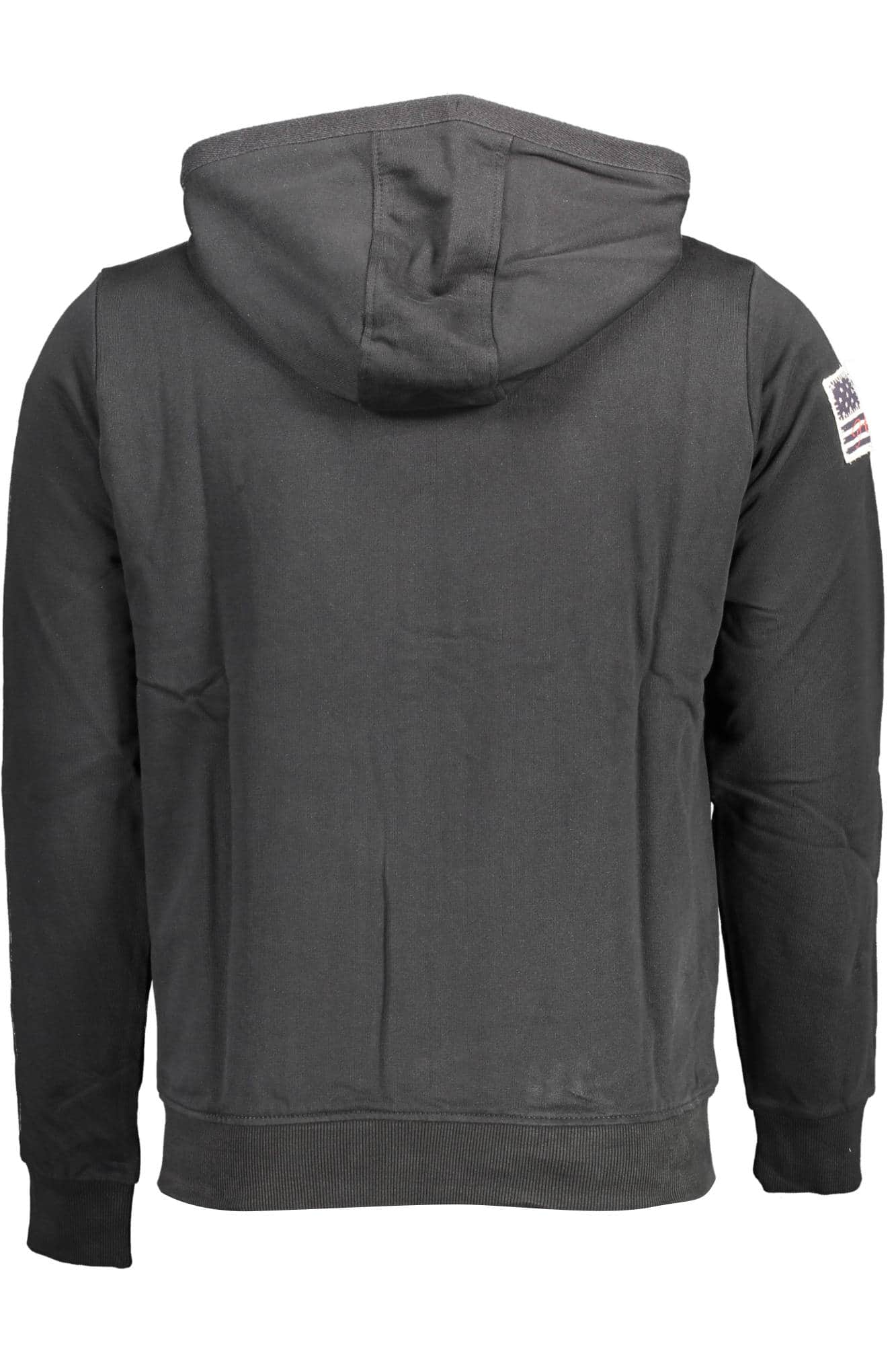 US Polo Assn. hombre azul con cremallera sudadera