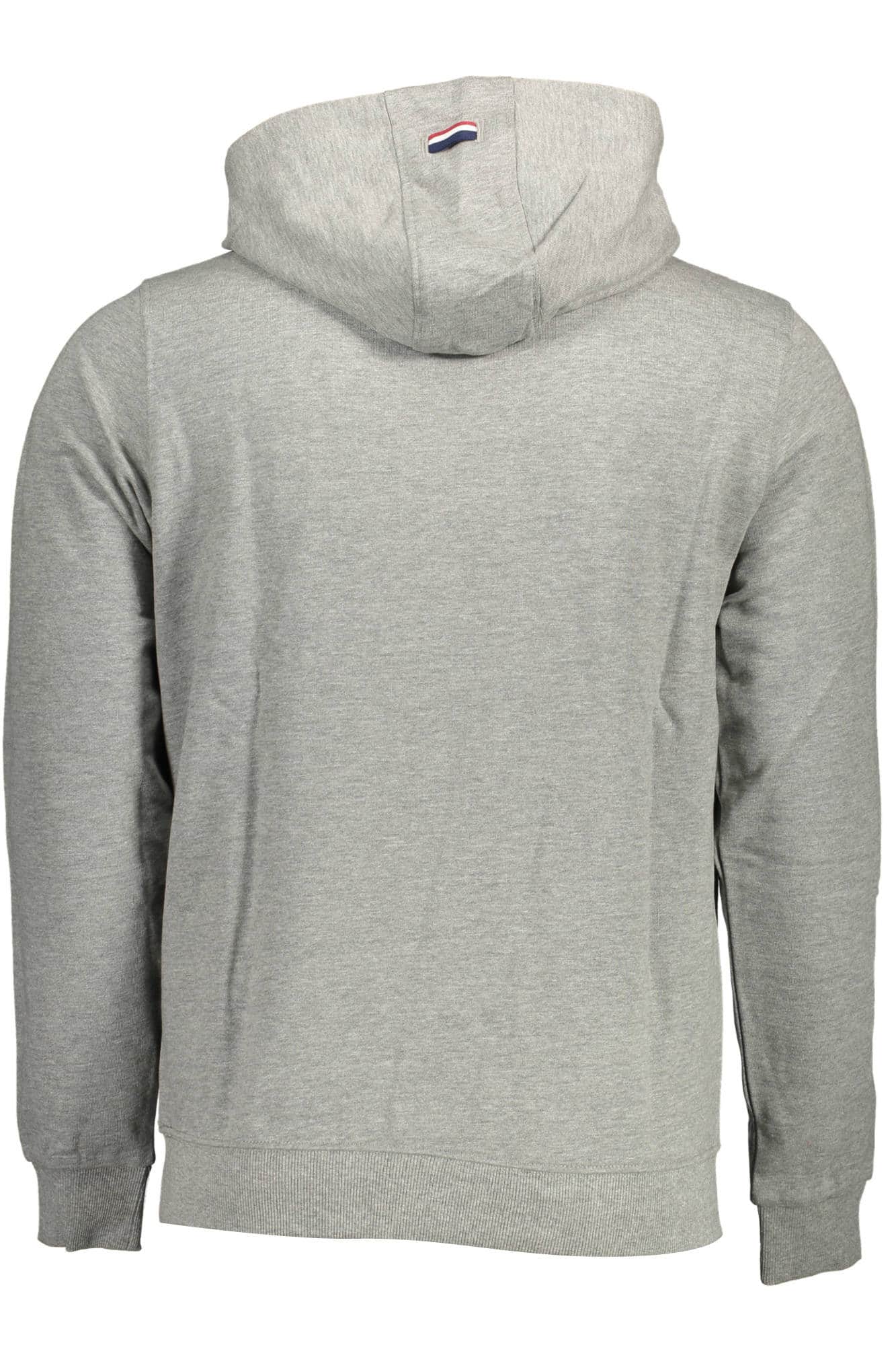 US Polo Assn. hombre negro con cremallera sudadera