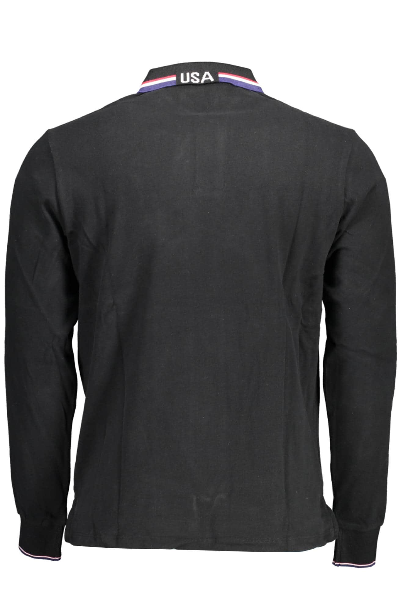 US Polo Assn. hombre manga larga polo, azul