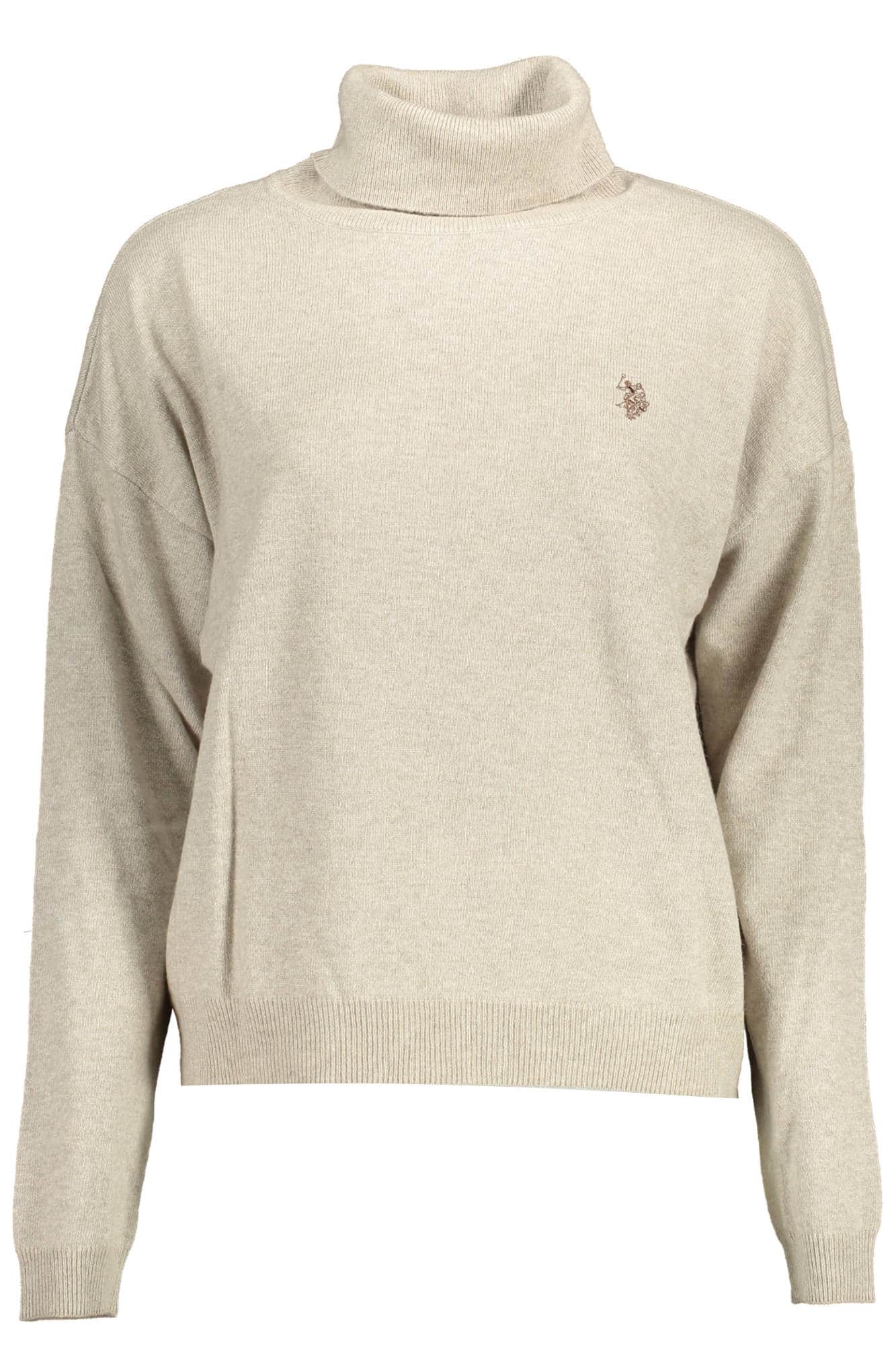 US Polo Assn. mujer azul cuello alto