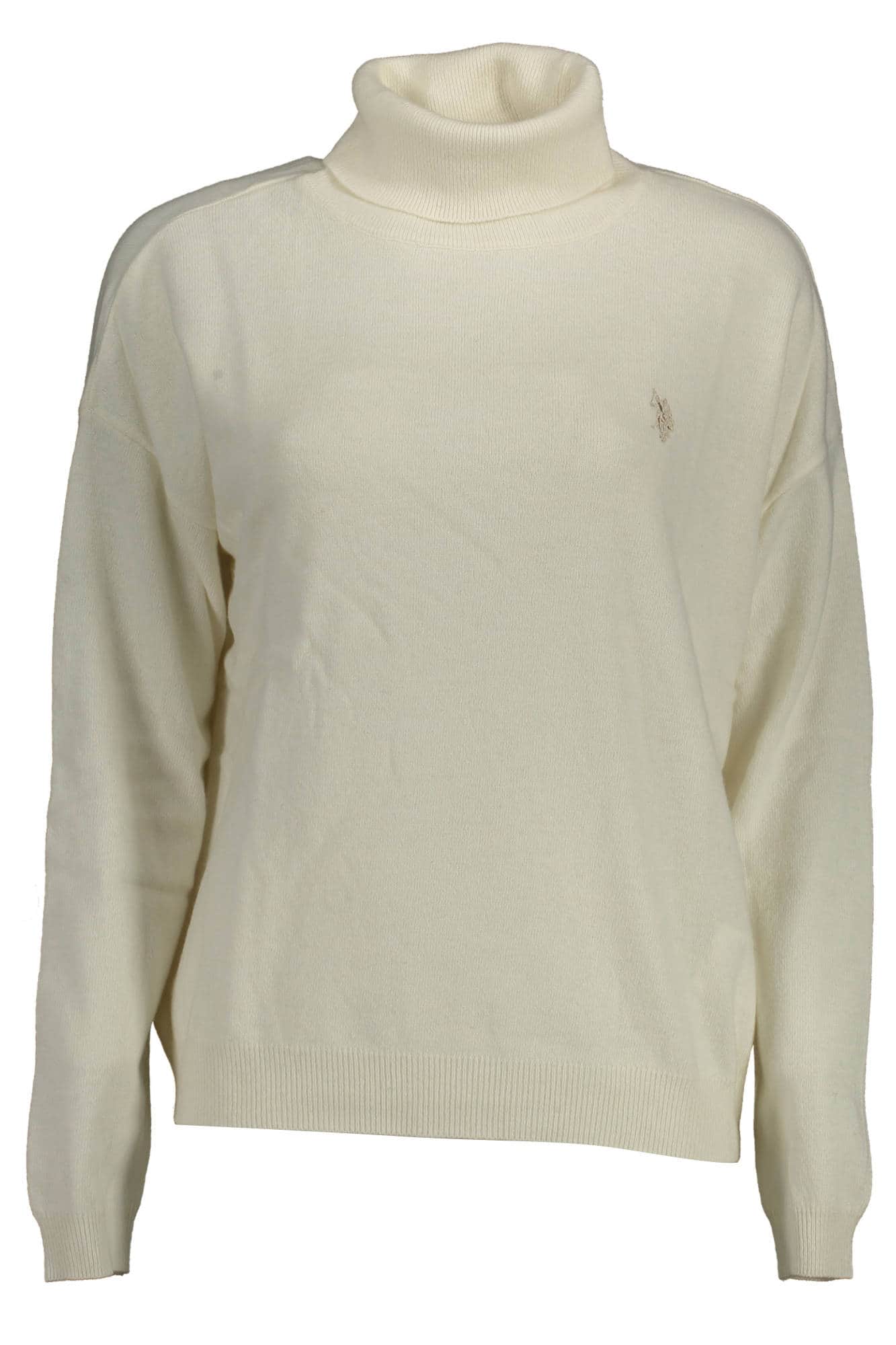 US Polo Assn. mujer azul cuello alto