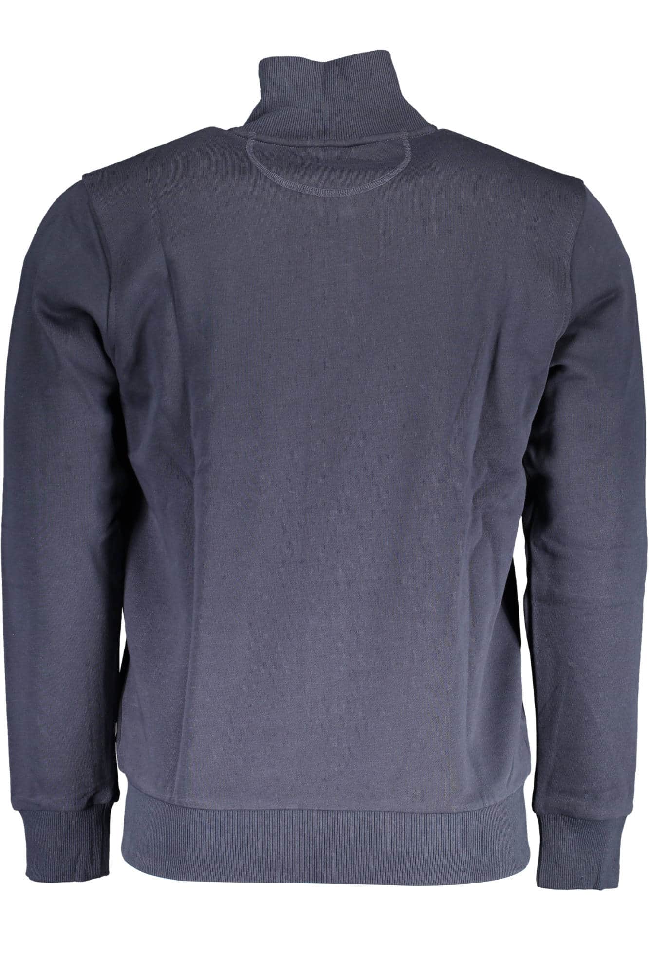 La Martina hombre azul con cremallera sudadera