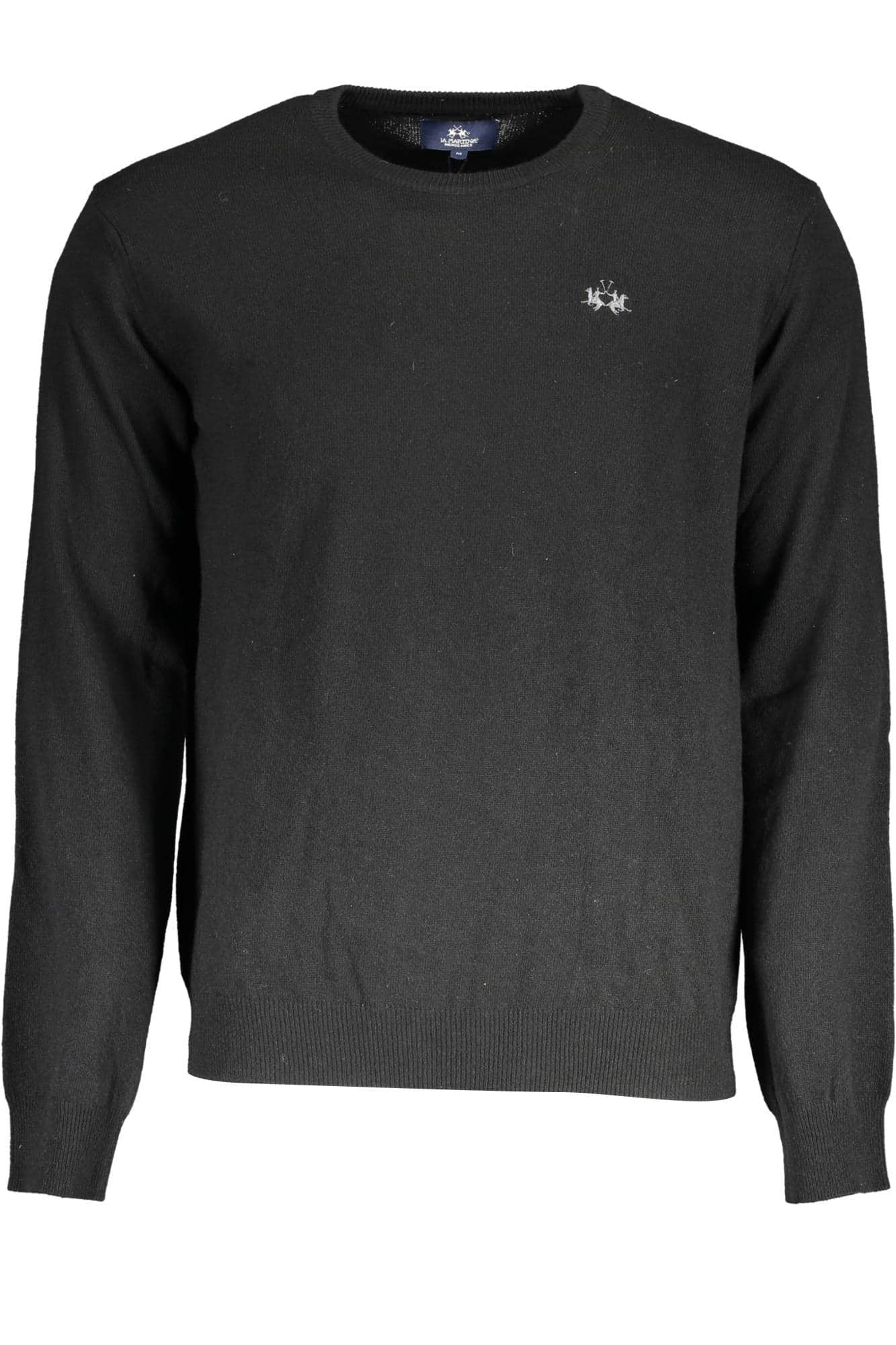 La Martina negro hombre jersey