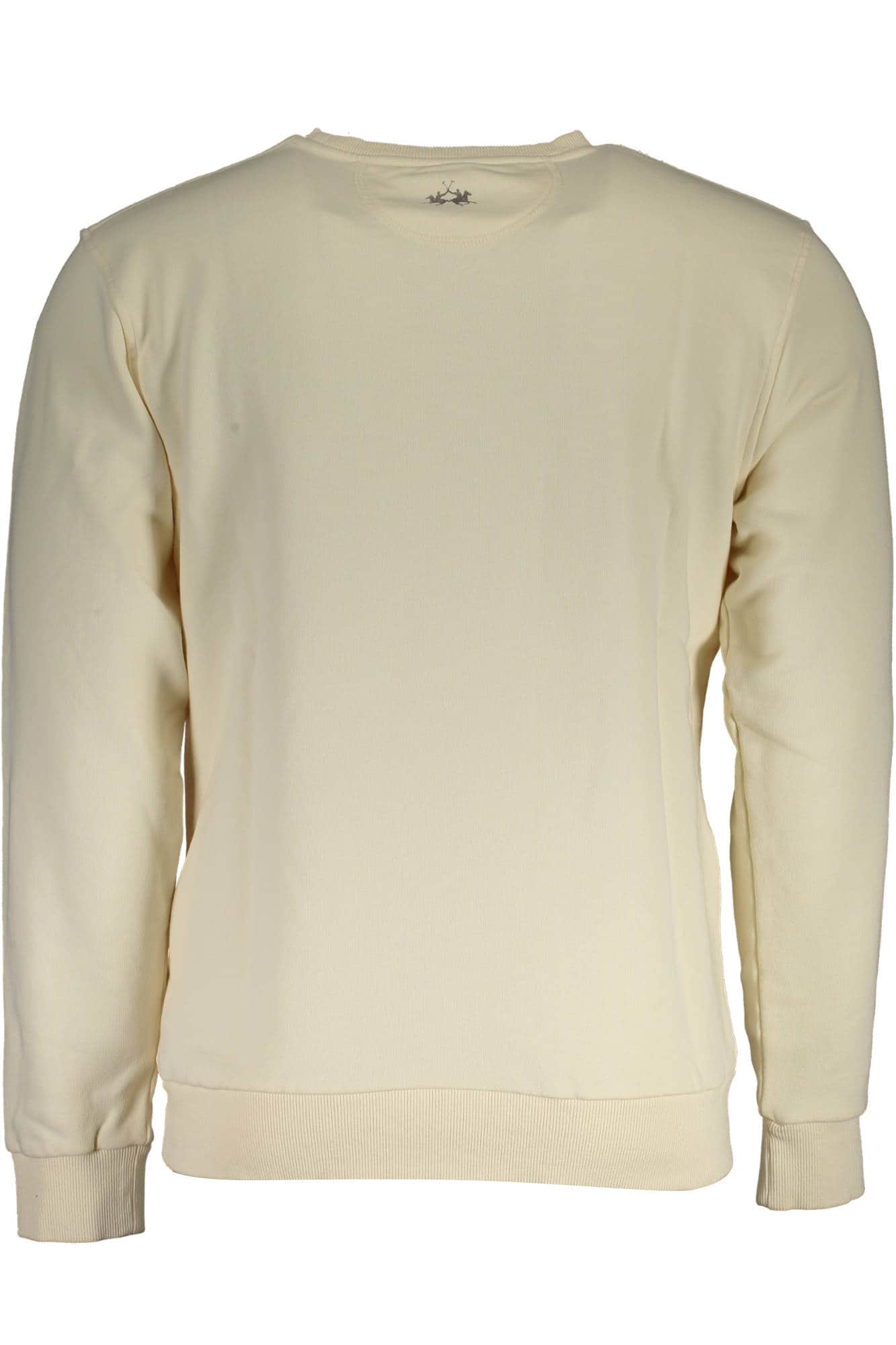 La Martina blanco hombre sudadera sin cremallera