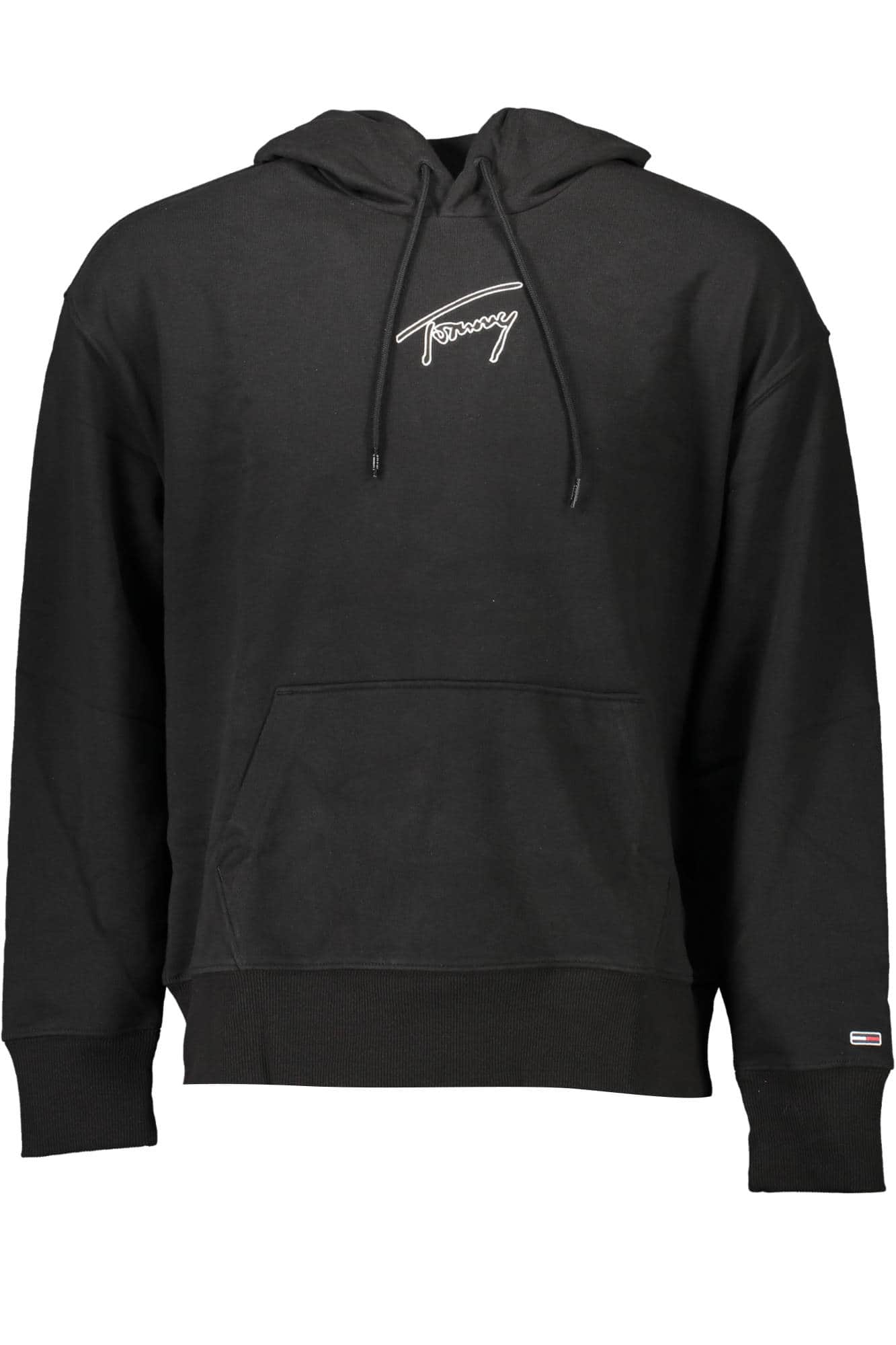 Tommy Hilfiger sudadera sin cremallera negro hombre