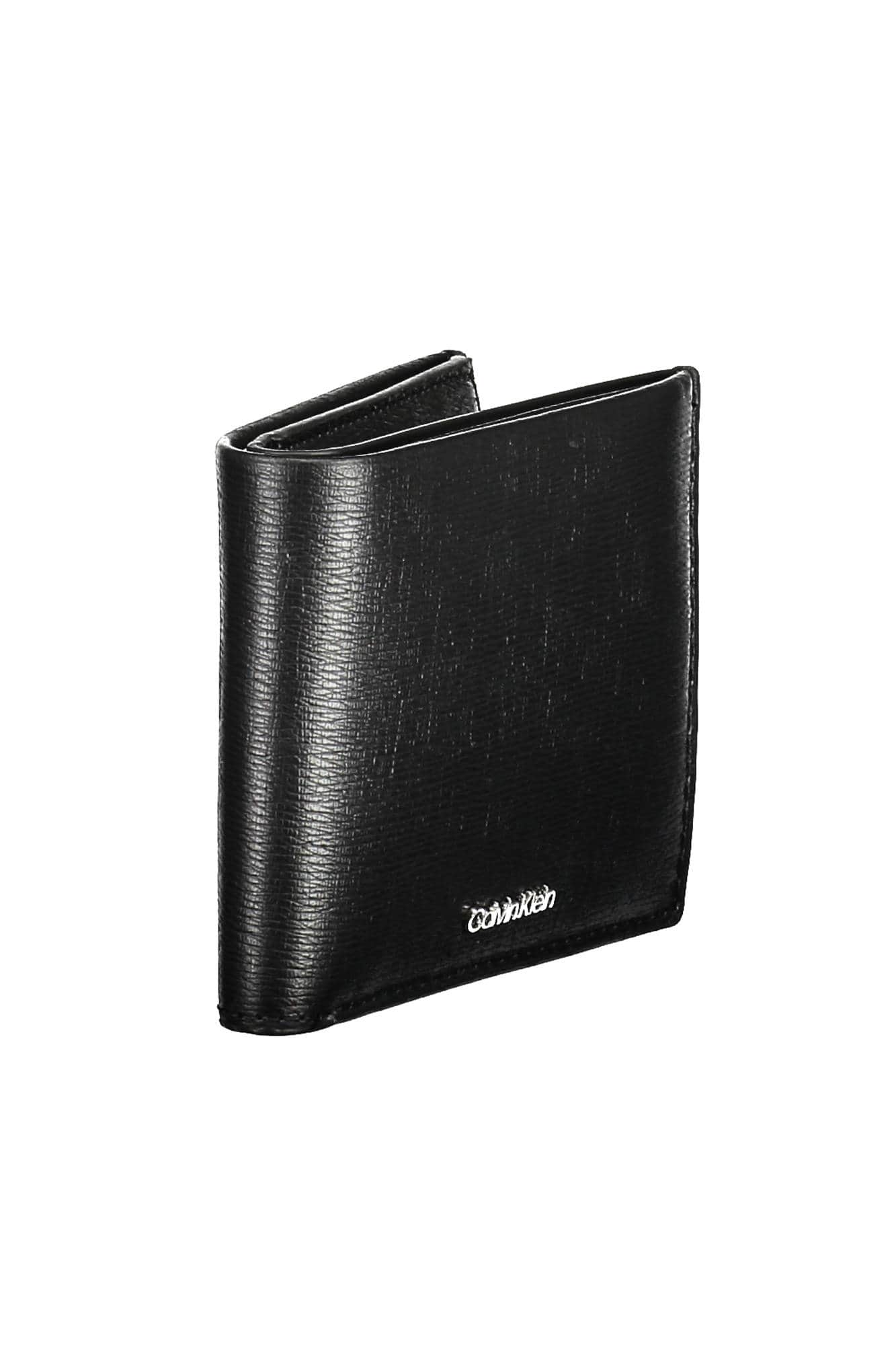 Calvin Klein negro hombre cartera