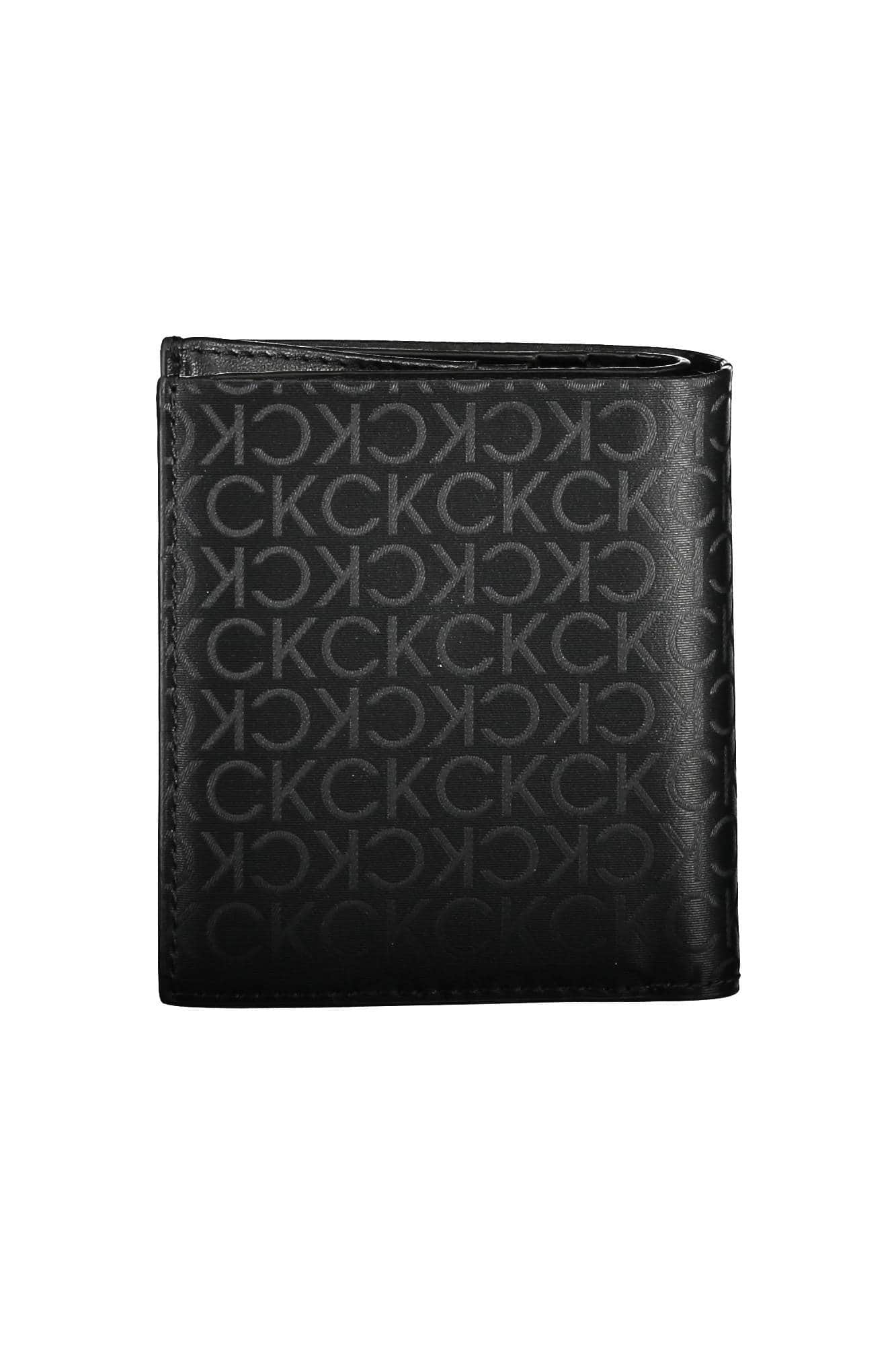 Calvin Klein negro hombre cartera
