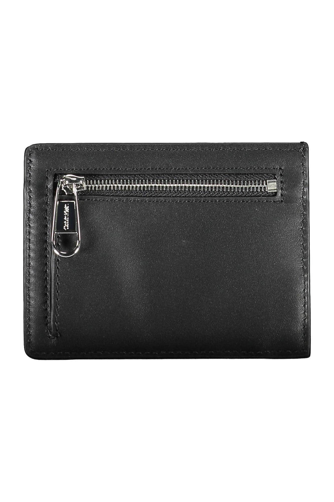 Calvin Klein negro hombre cartera