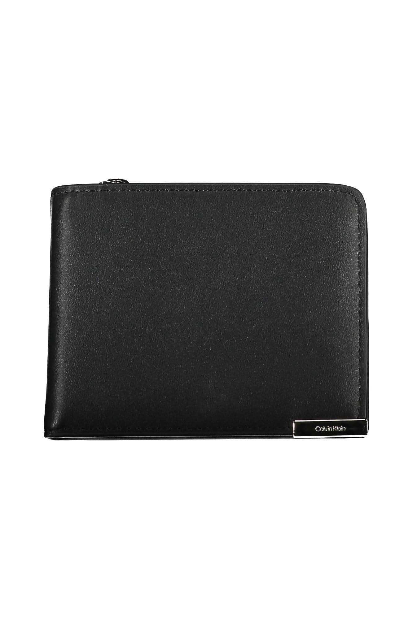 Calvin Klein negro hombre cartera
