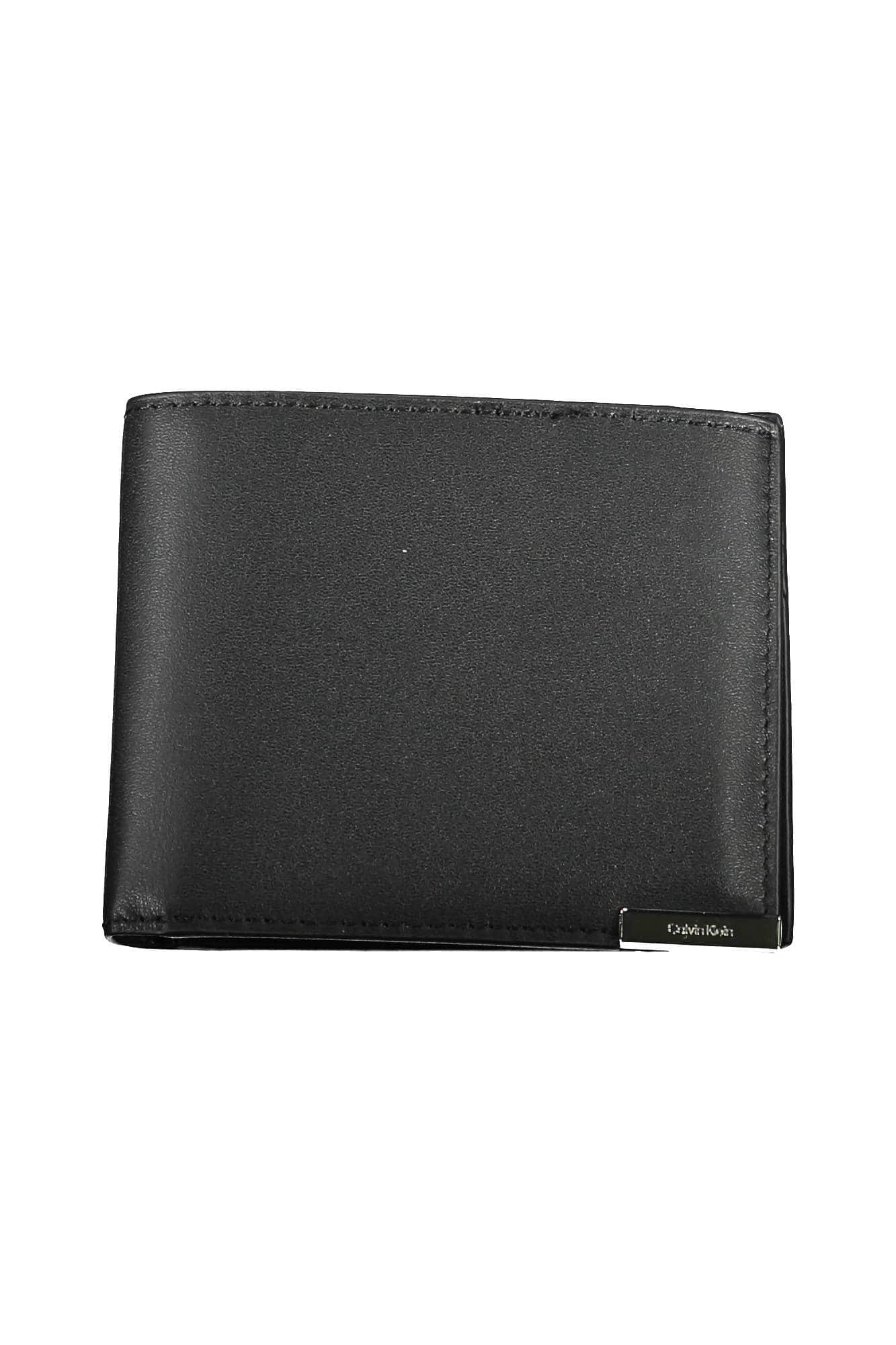 Calvin Klein negro hombre cartera