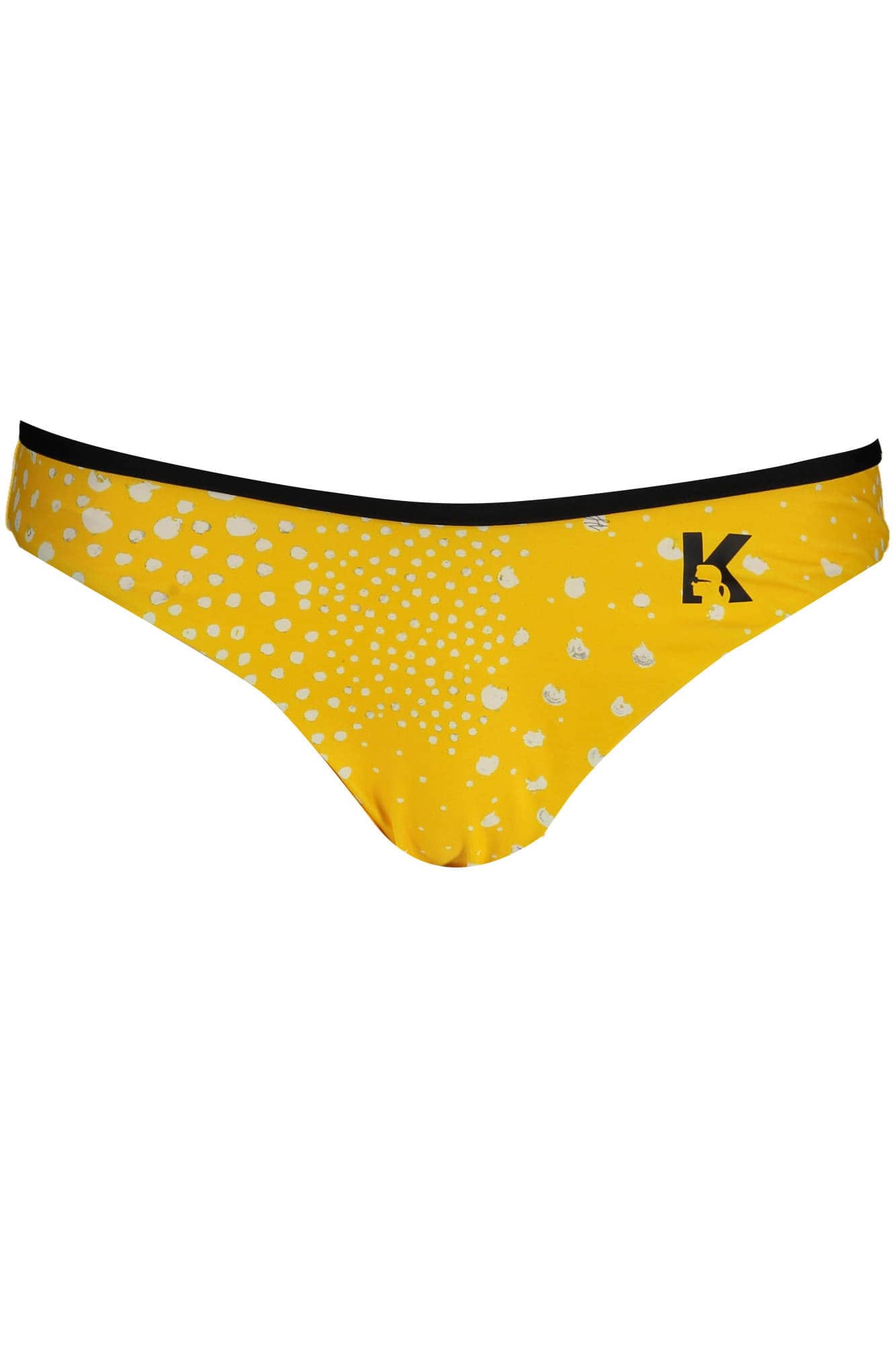 Karl Lagerfeld ropa de baño mujer braguita de bikini amarillo
