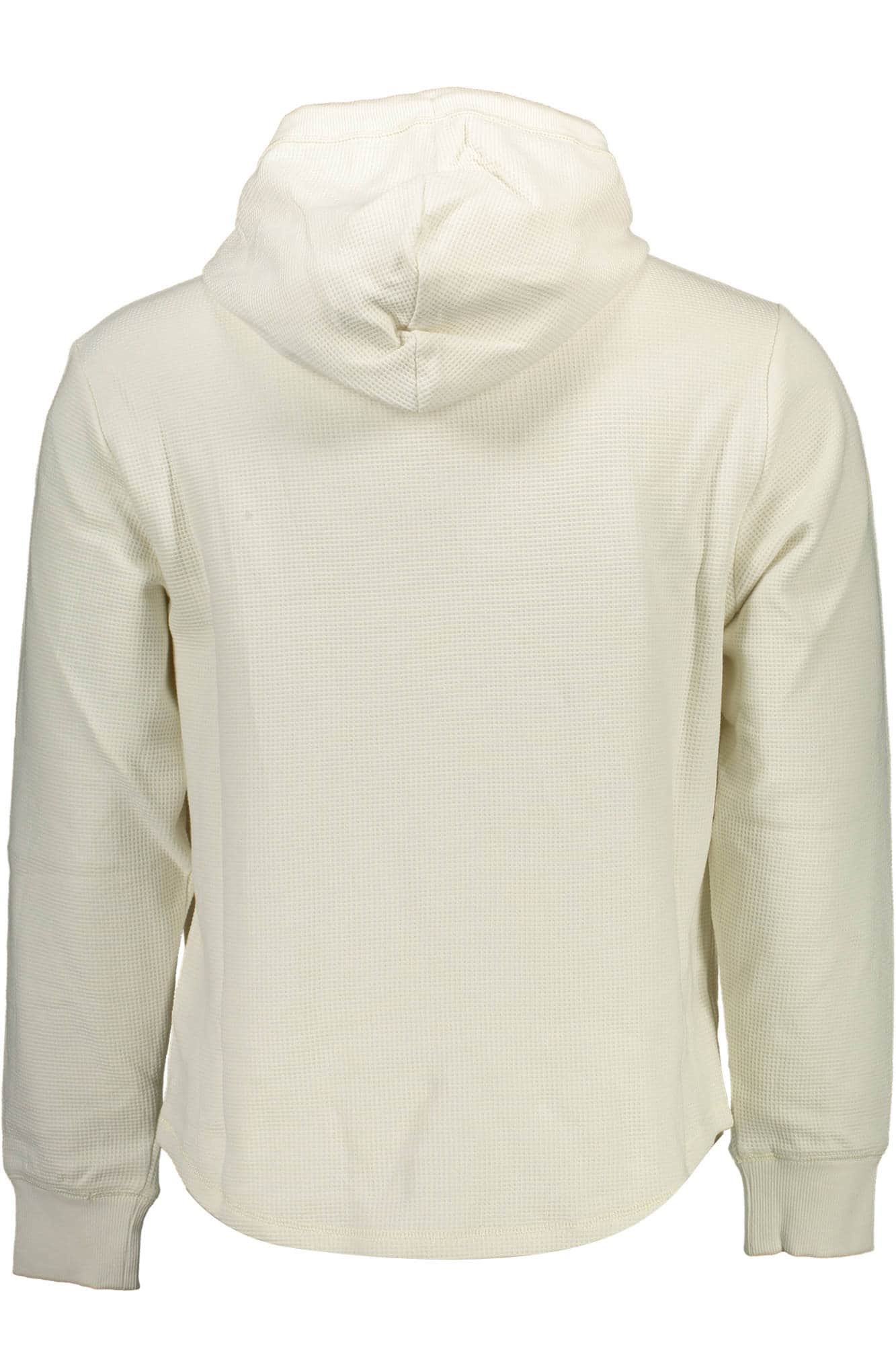 Calvin Klein blanco hombre sudadera sin cremallera