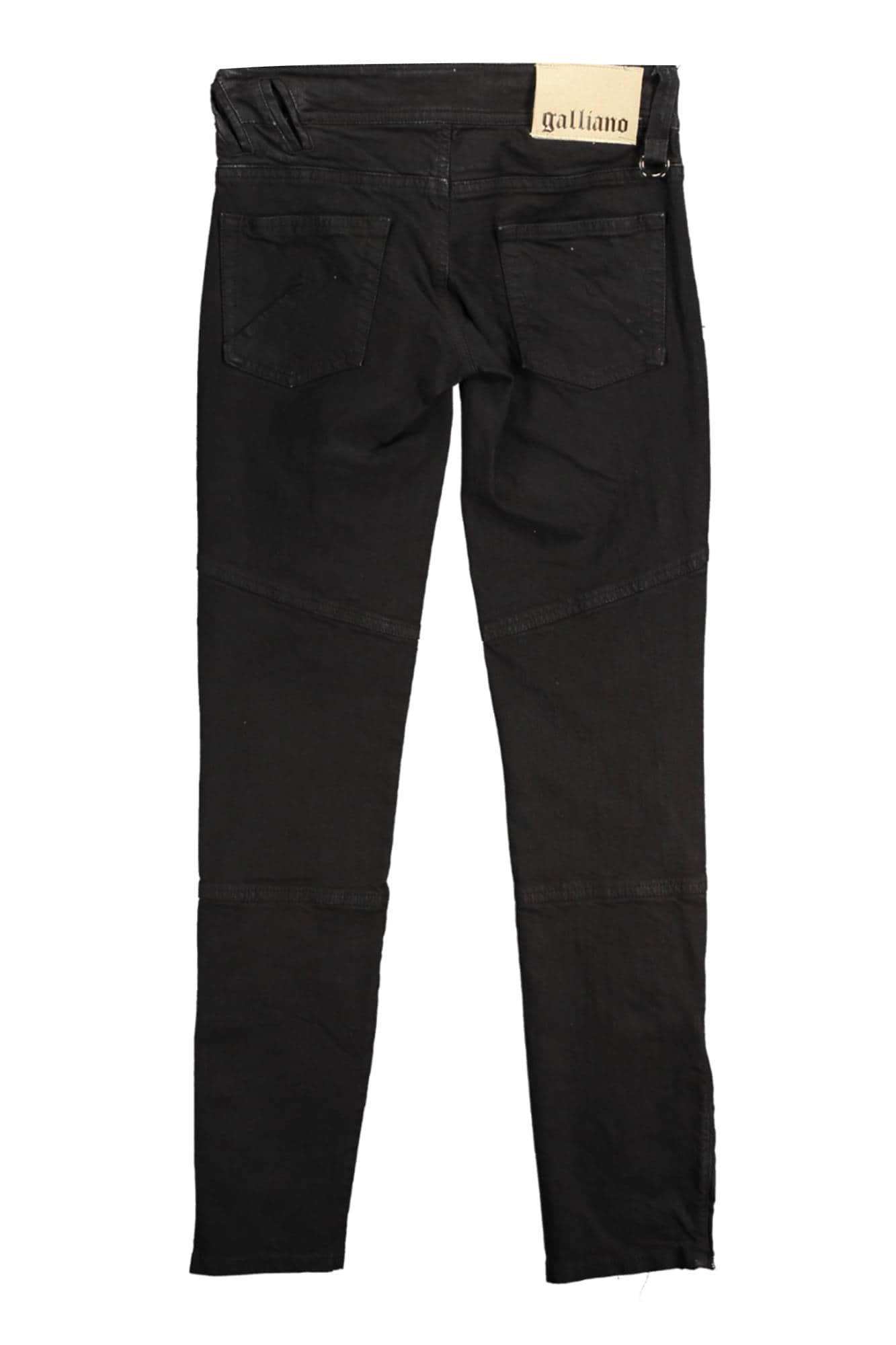 John Galliano mujer negro pantalón
