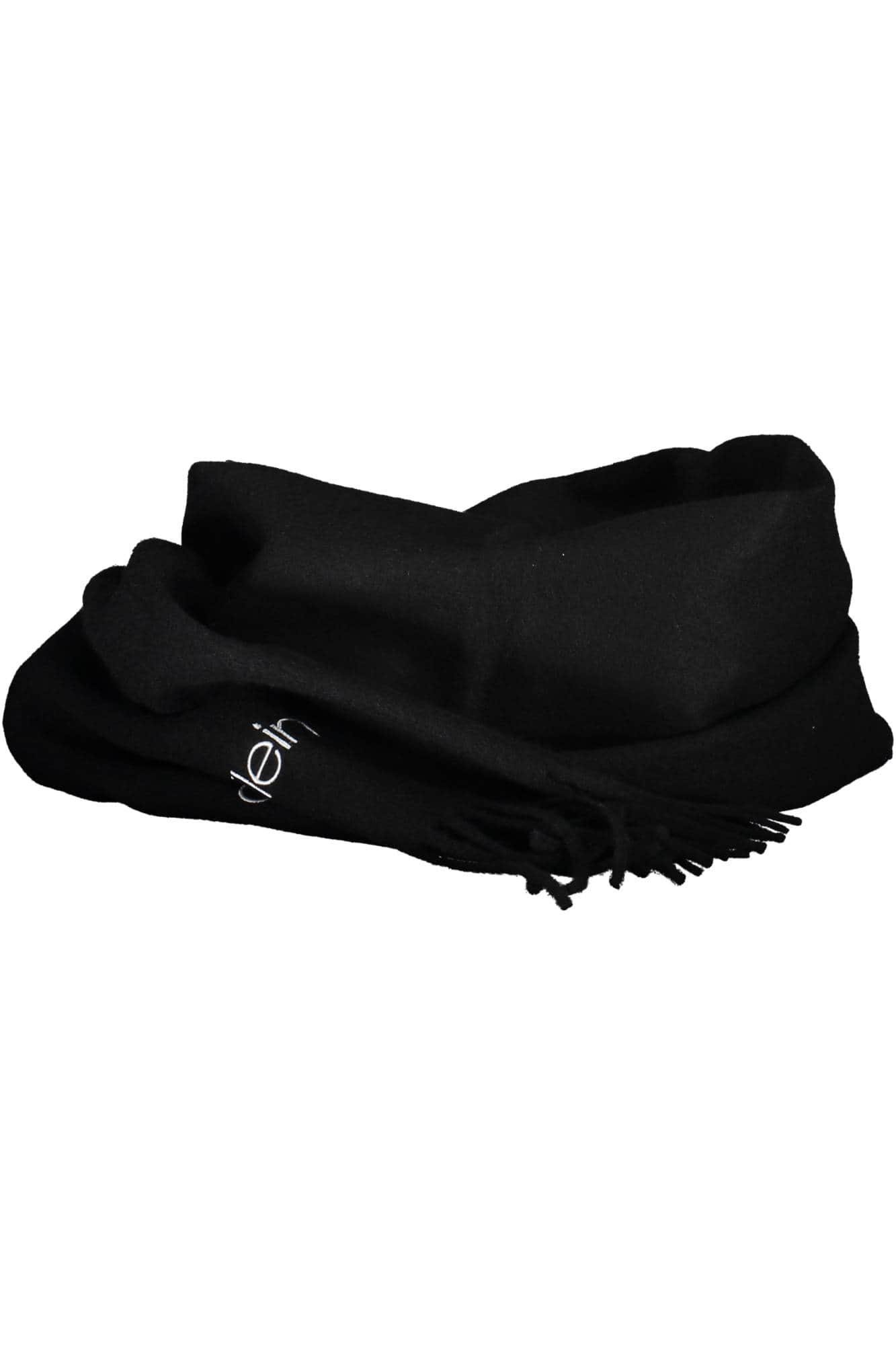 Calvin Klein negro hombre bufanda