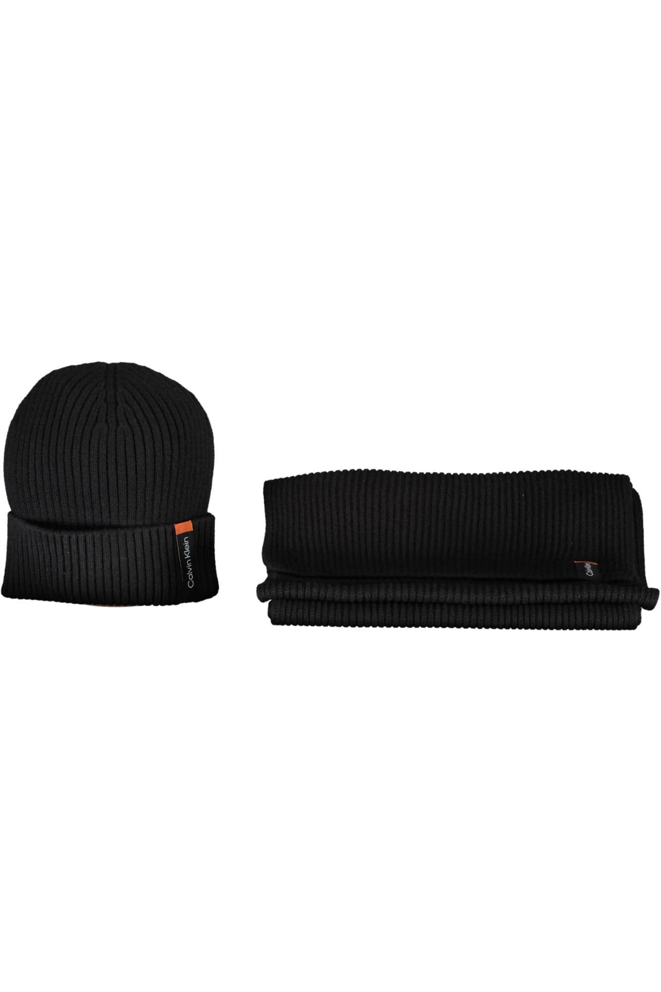 Calvin Klein negro hombre bufanda