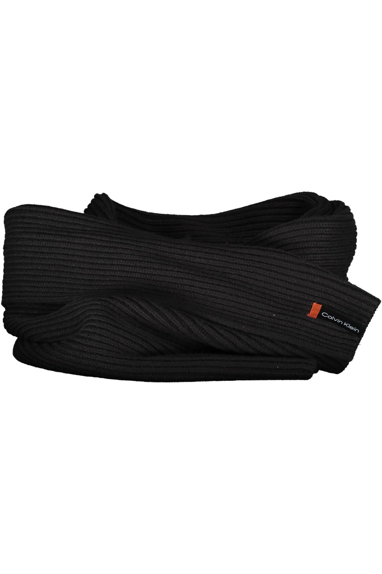 Calvin Klein negro hombre bufanda