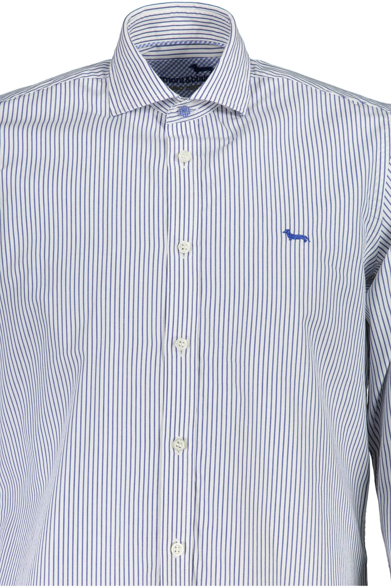 Harmont & Blaine hombre manga larga camisa blanco