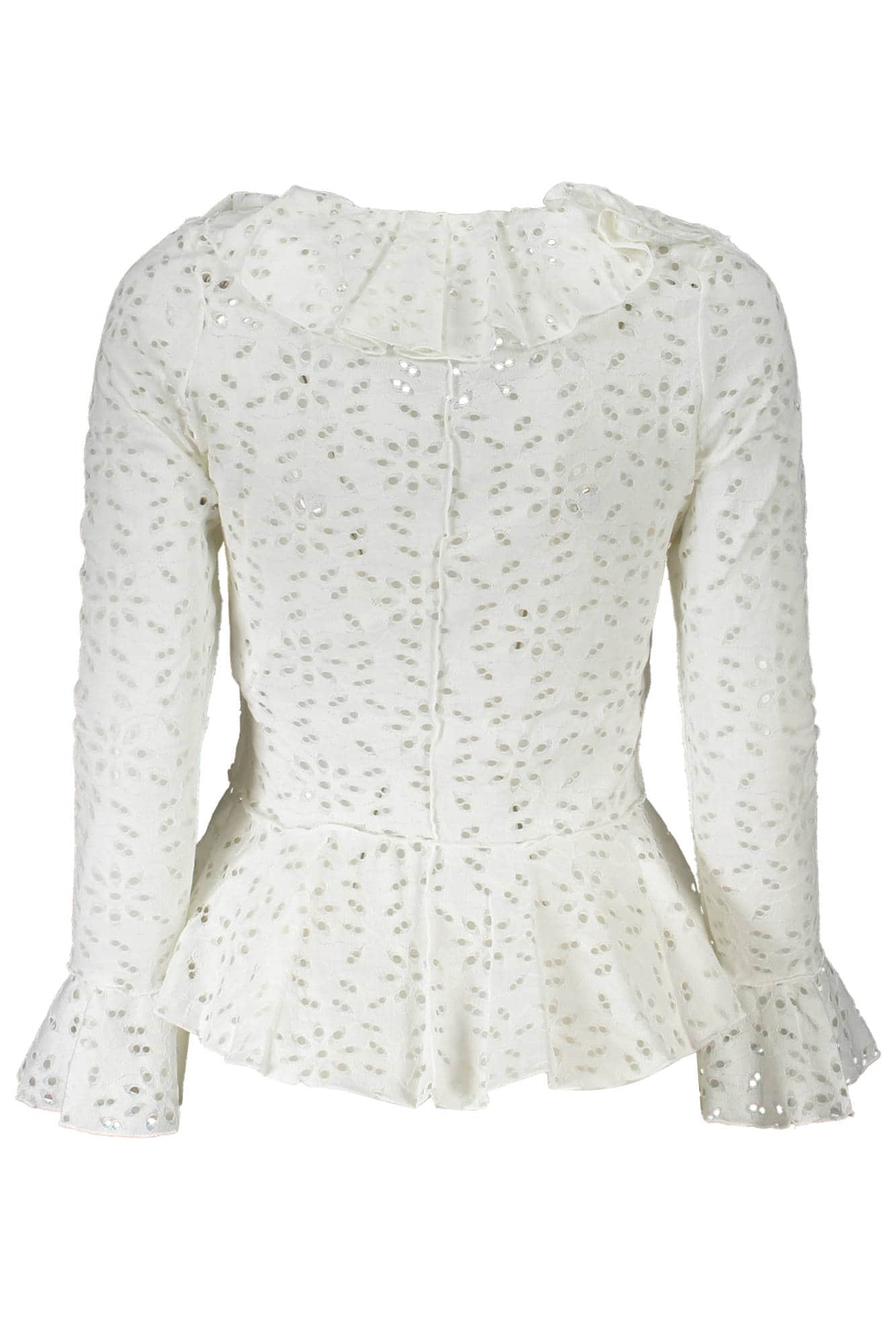 Desigual camisa manga larga mujer blanco