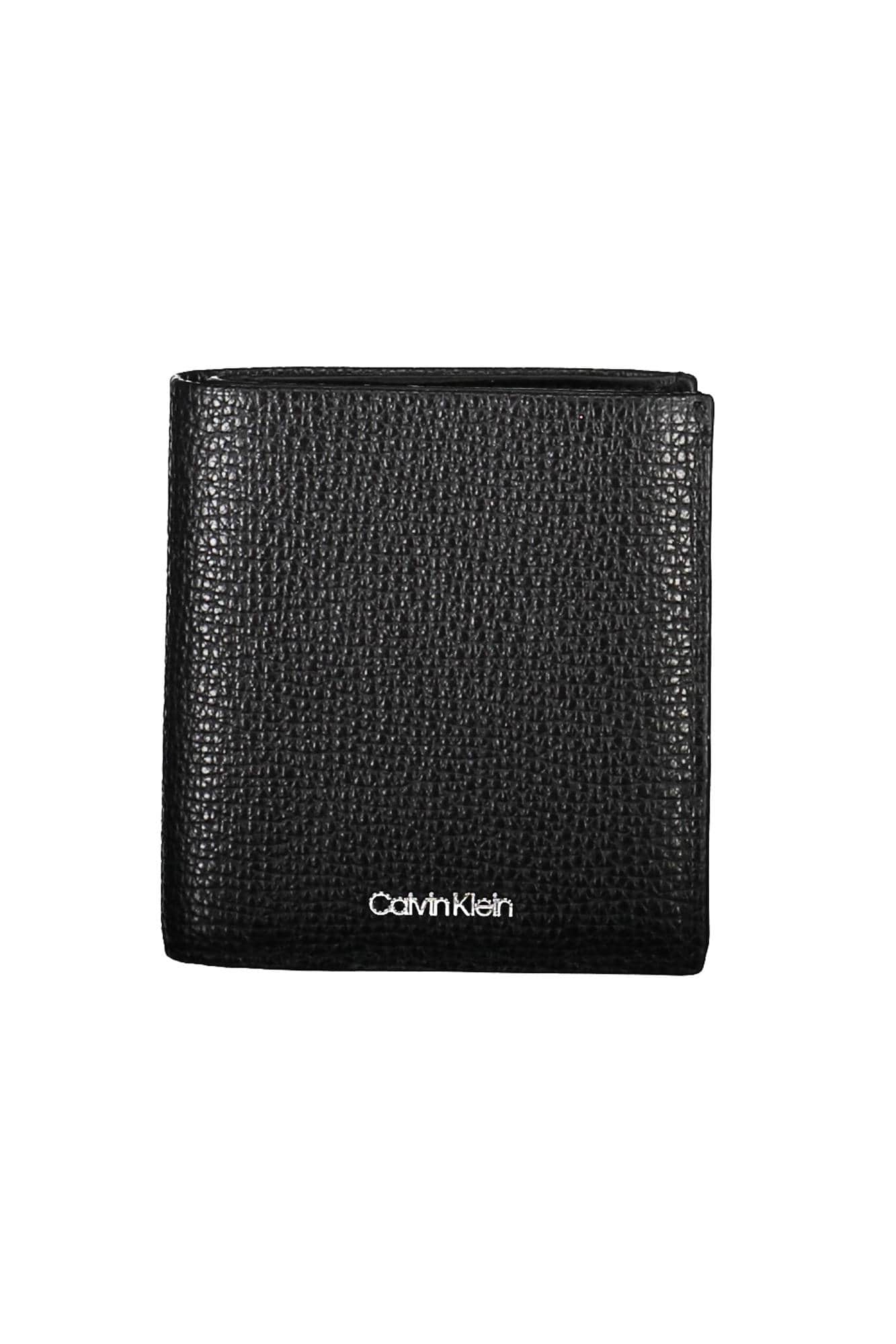 Calvin Klein negro hombre cartera