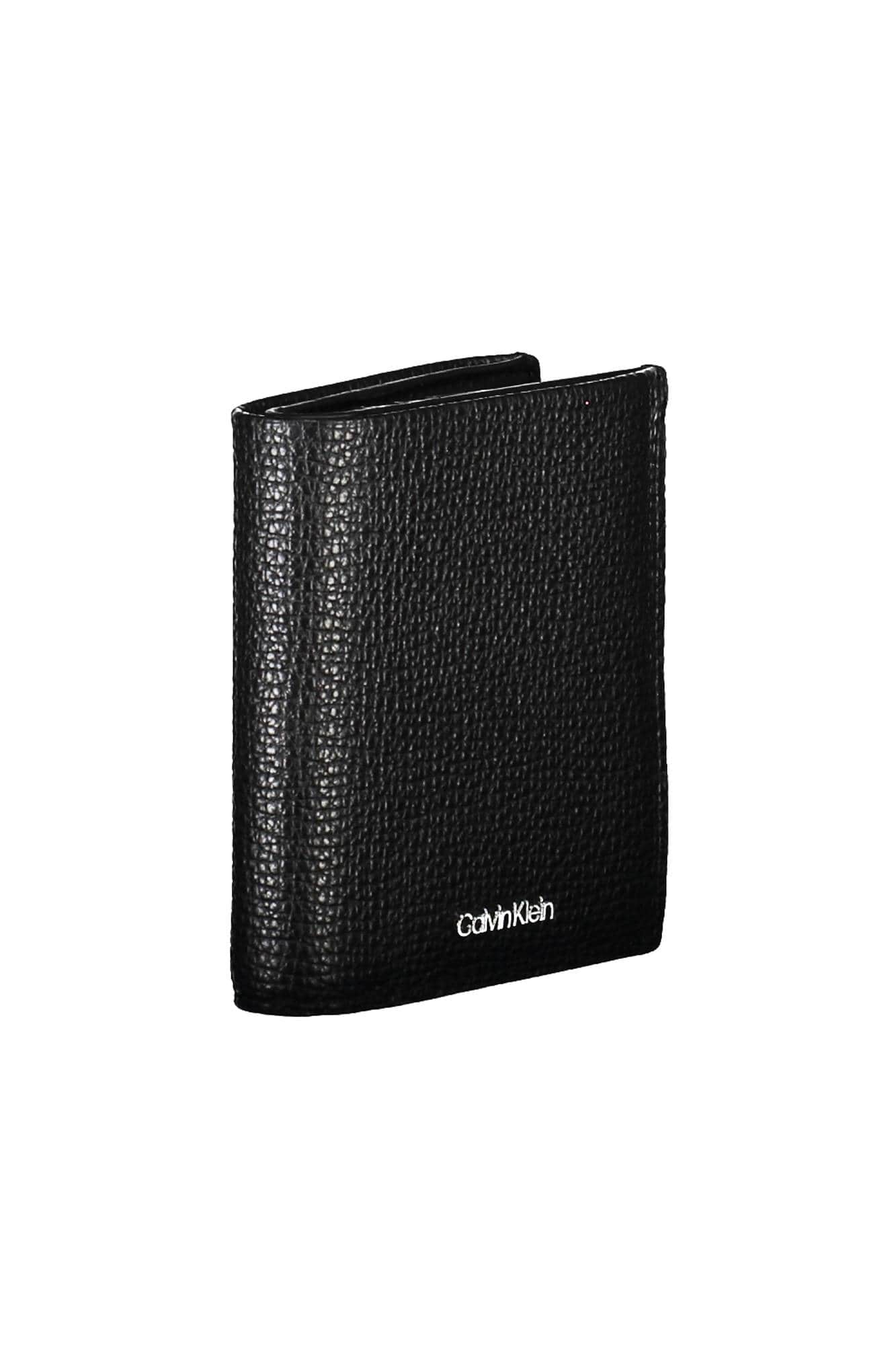 Calvin Klein negro hombre cartera