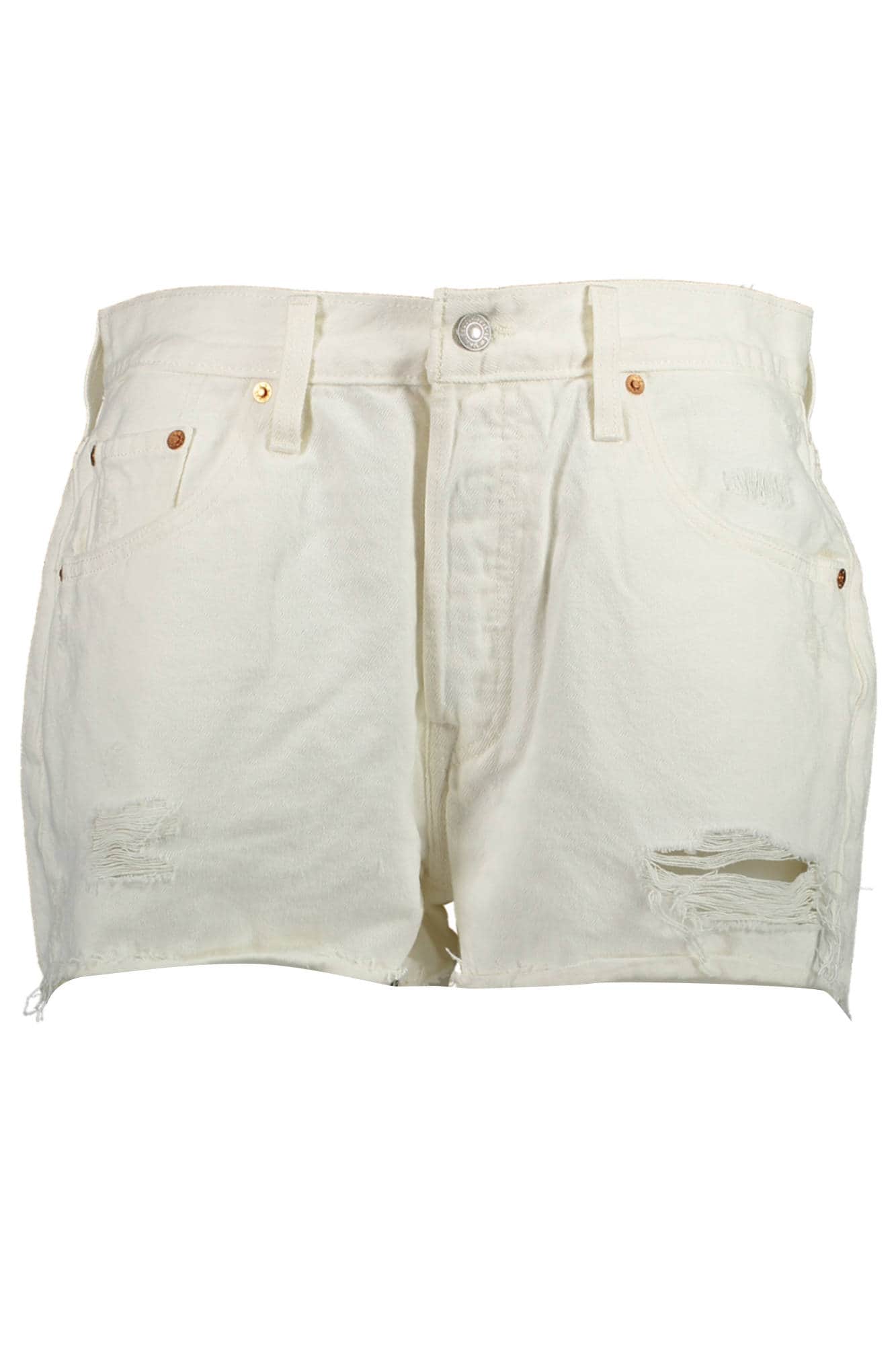 Levi's vaqueros corto mujer blanco