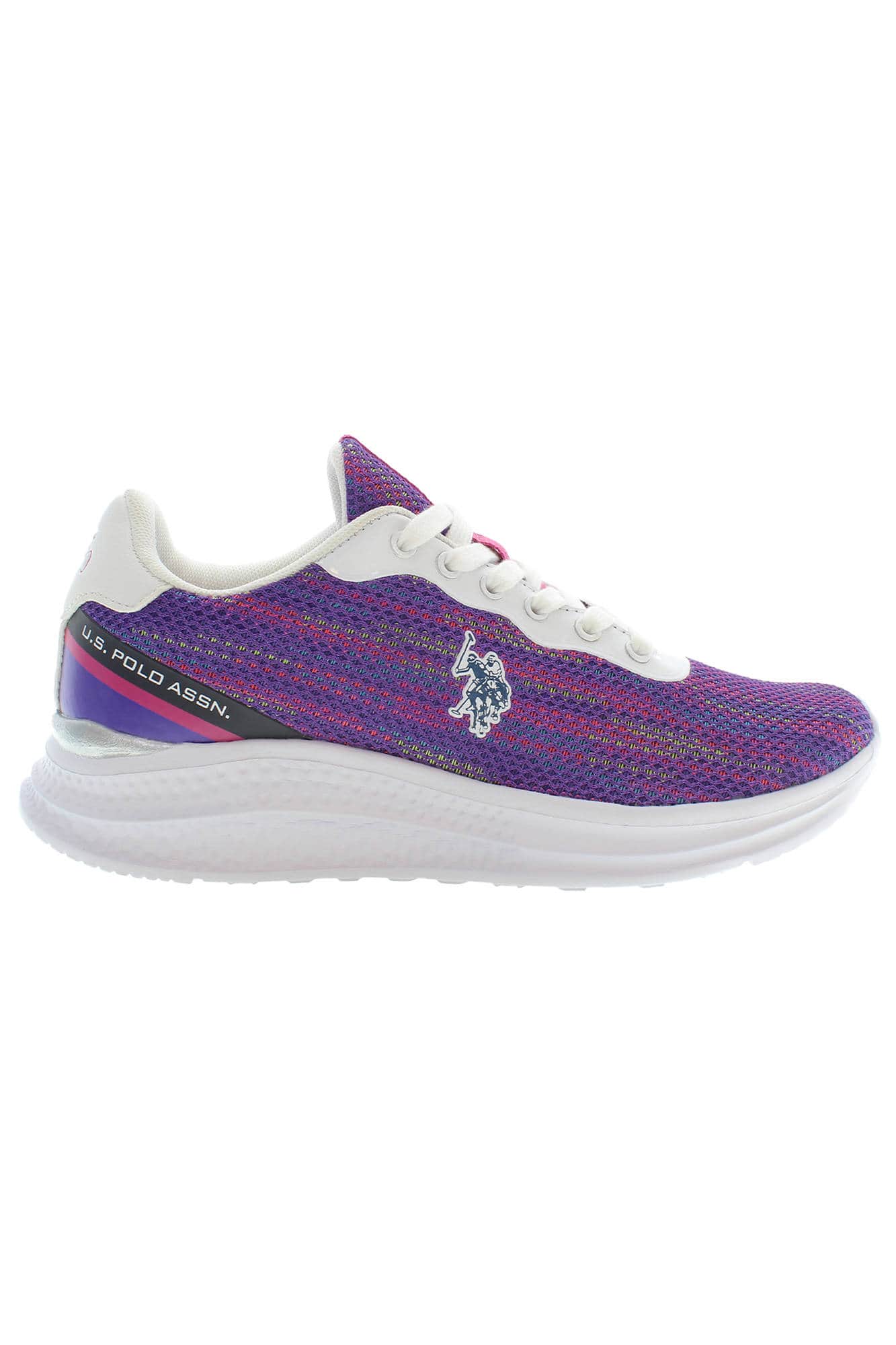 US Polo Assn. mujer morado zapatillas deportivas