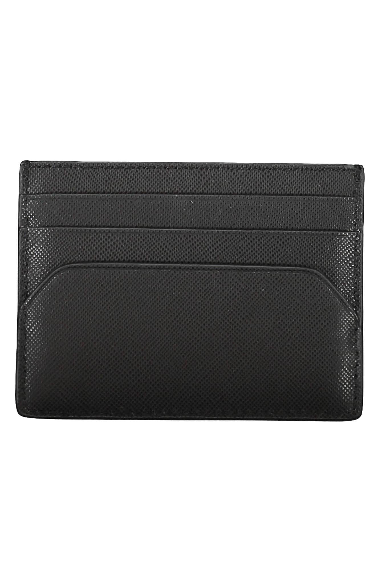 Tommy Hilfiger negro hombre cartera