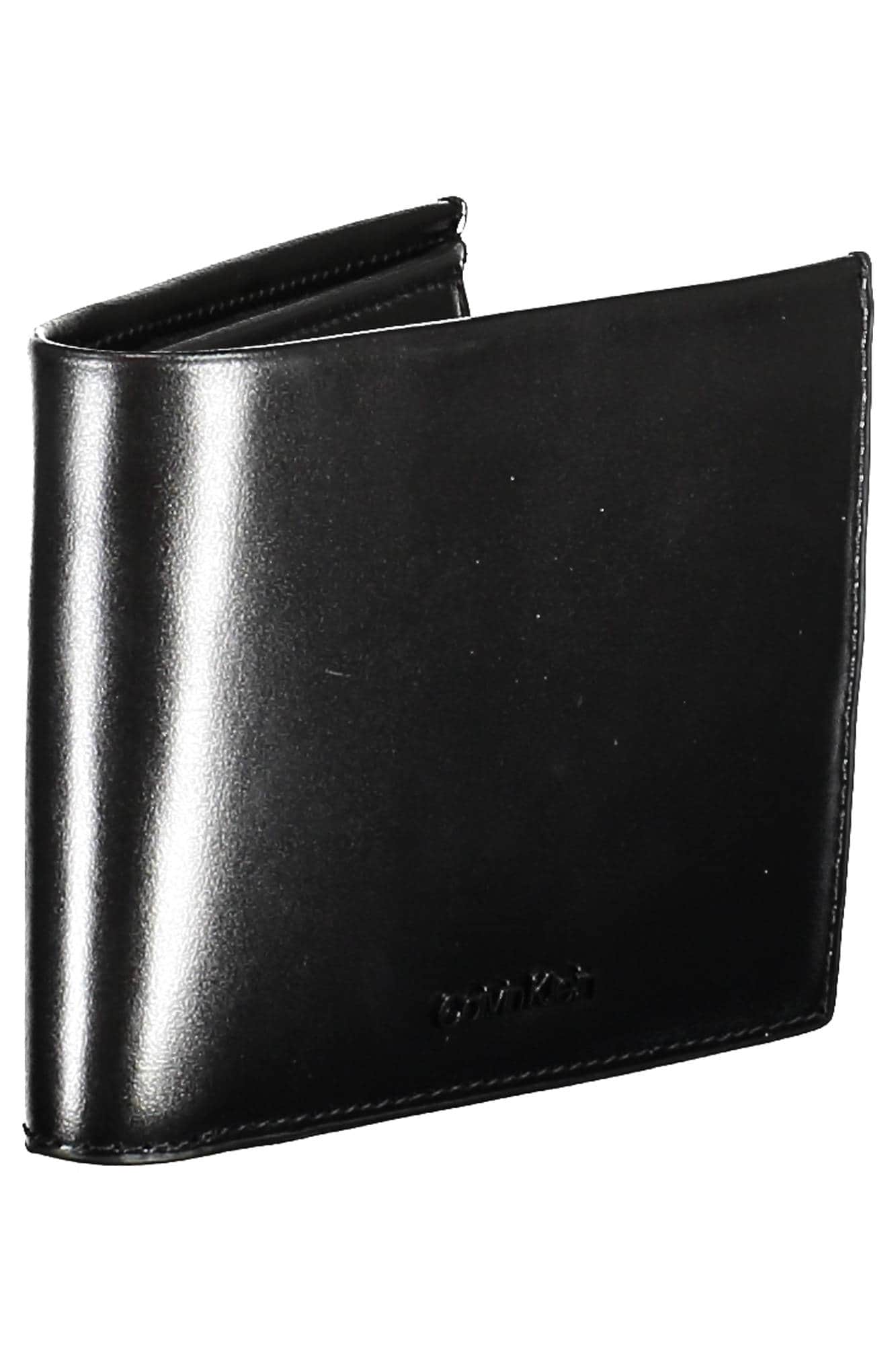 Calvin Klein negro hombre cartera