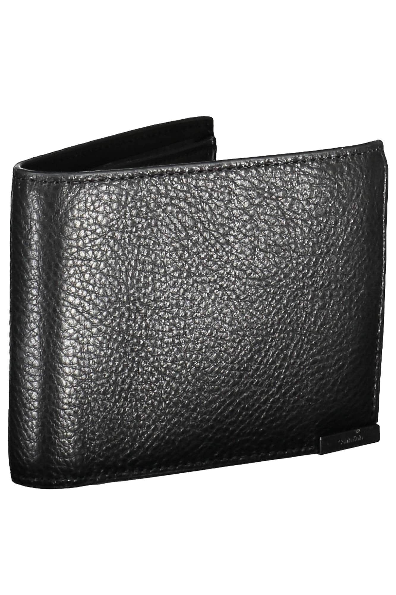 Calvin Klein negro hombre cartera