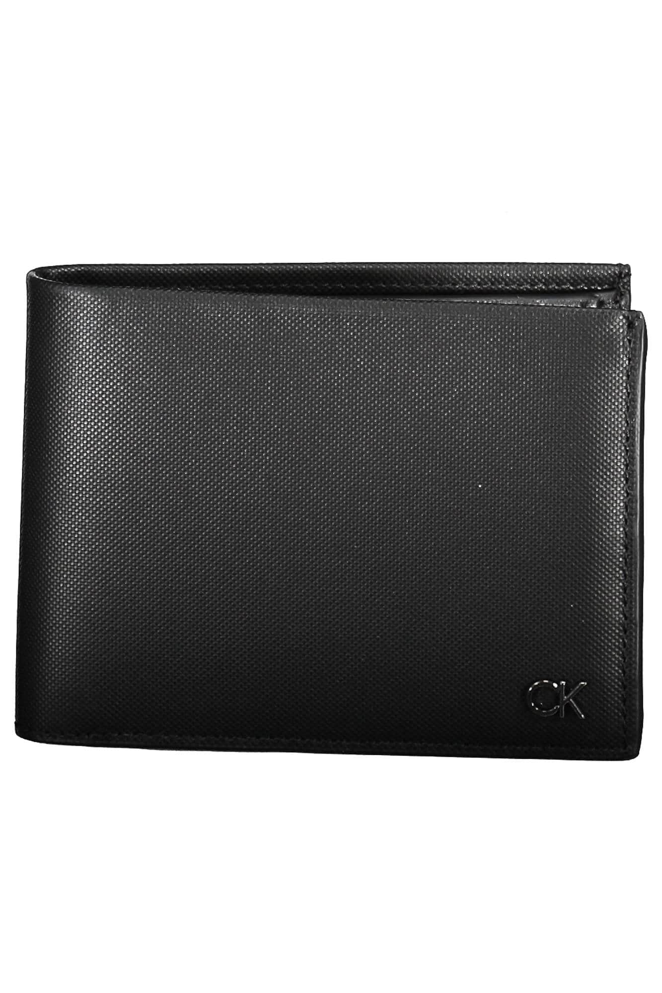 Calvin Klein negro hombre cartera