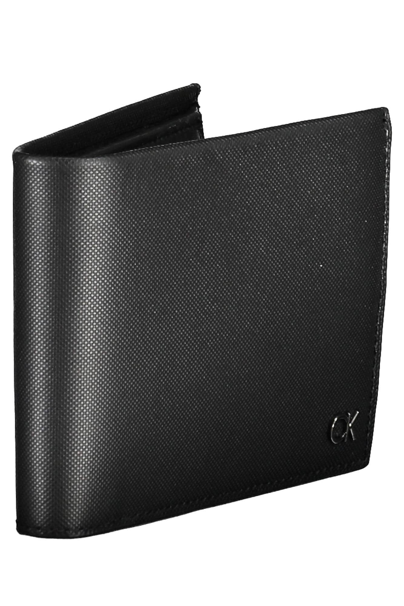 Calvin Klein negro hombre cartera