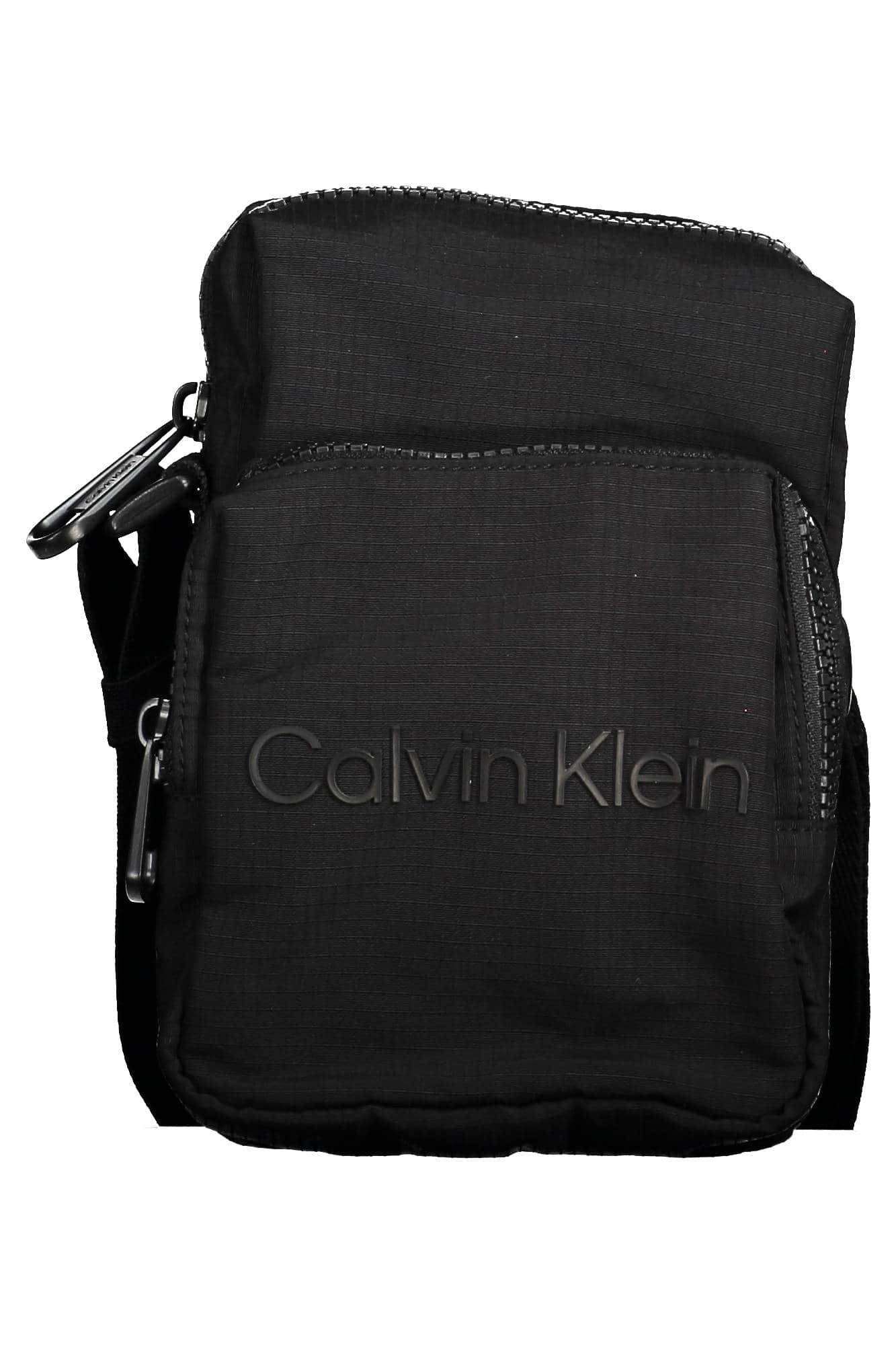 Calvin Klein negro hombre bandolera