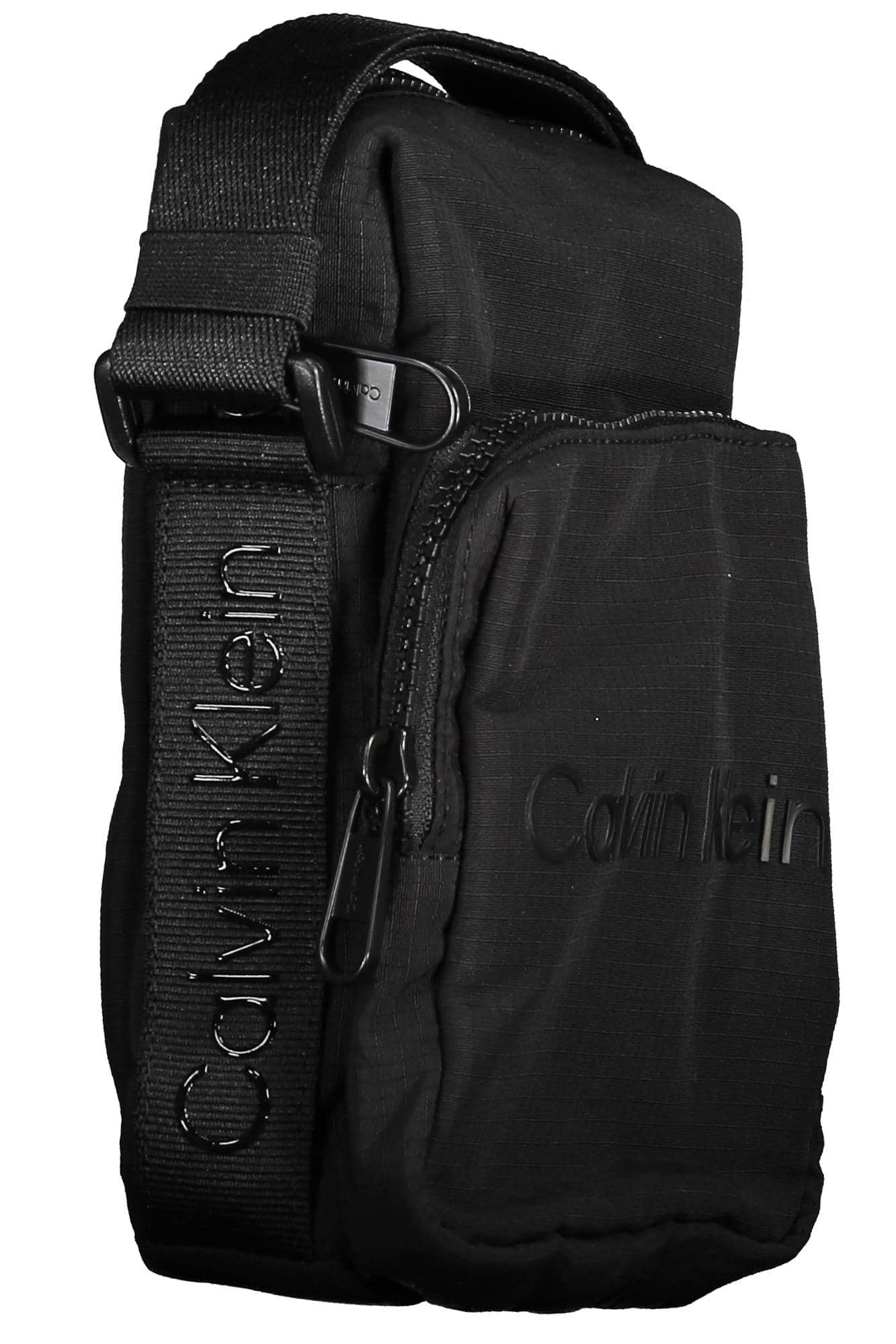 Calvin Klein negro hombre bandolera