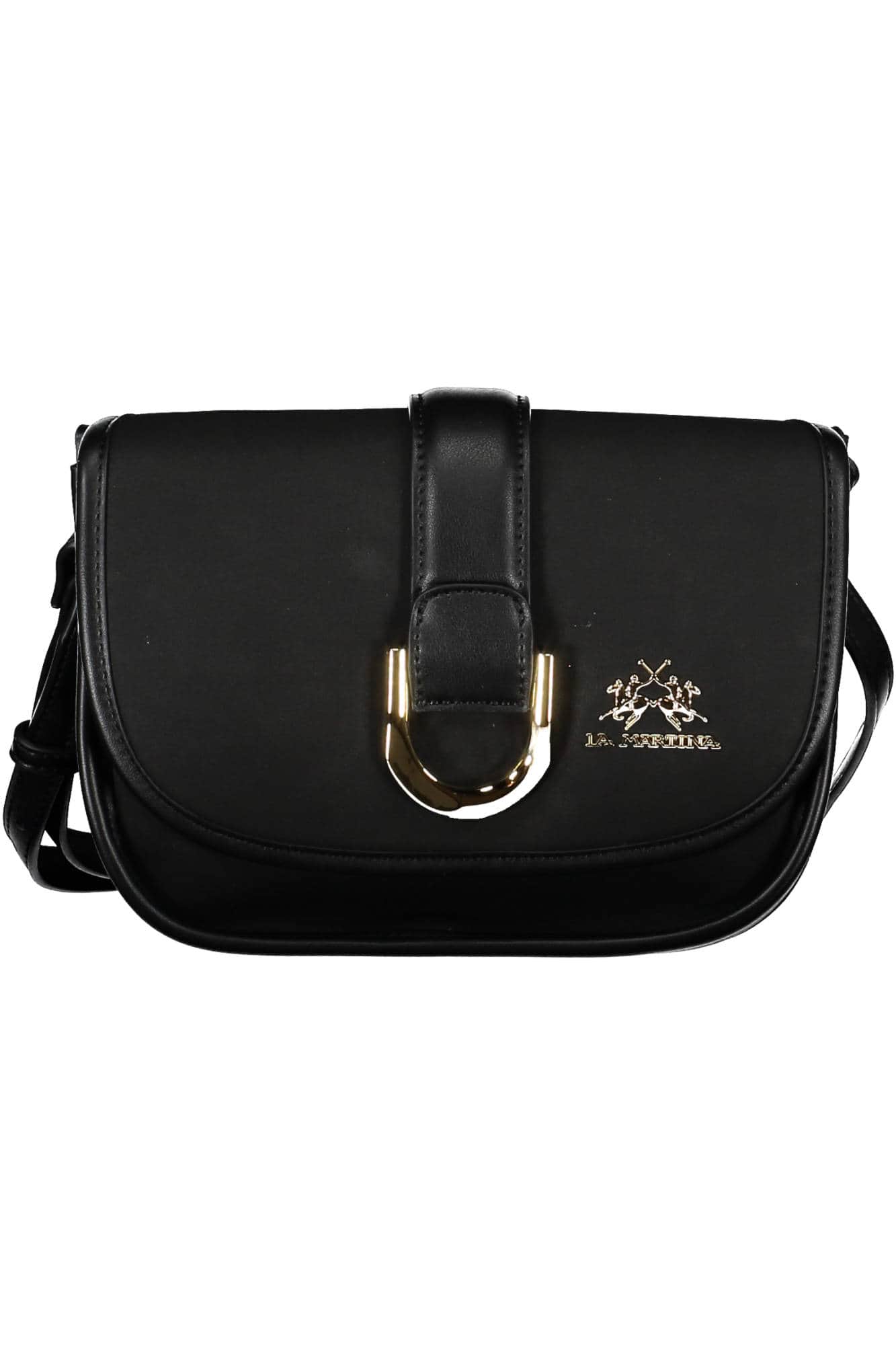 La Martina negro mujer bolso