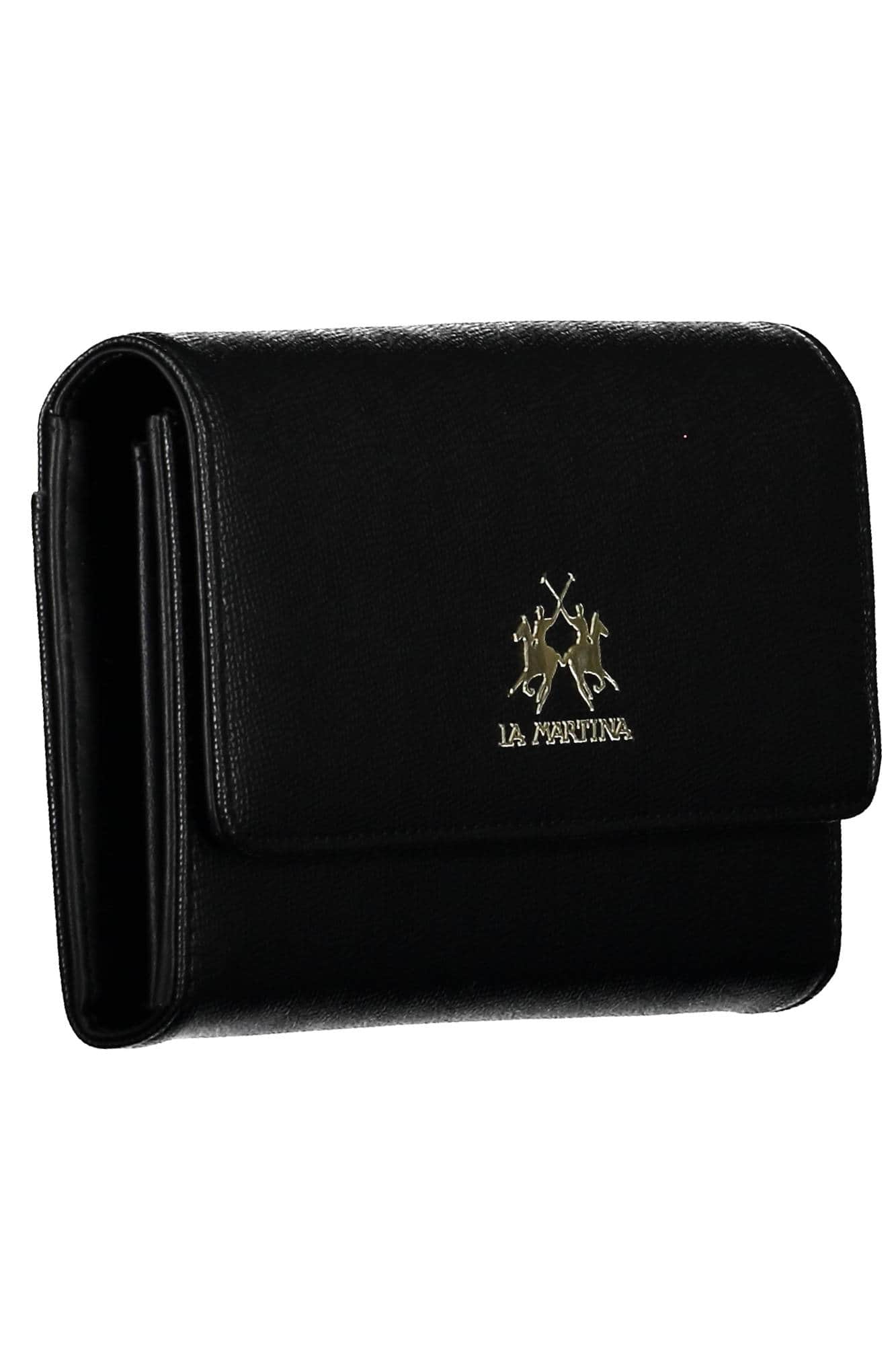 La Martina mujer cartera negro