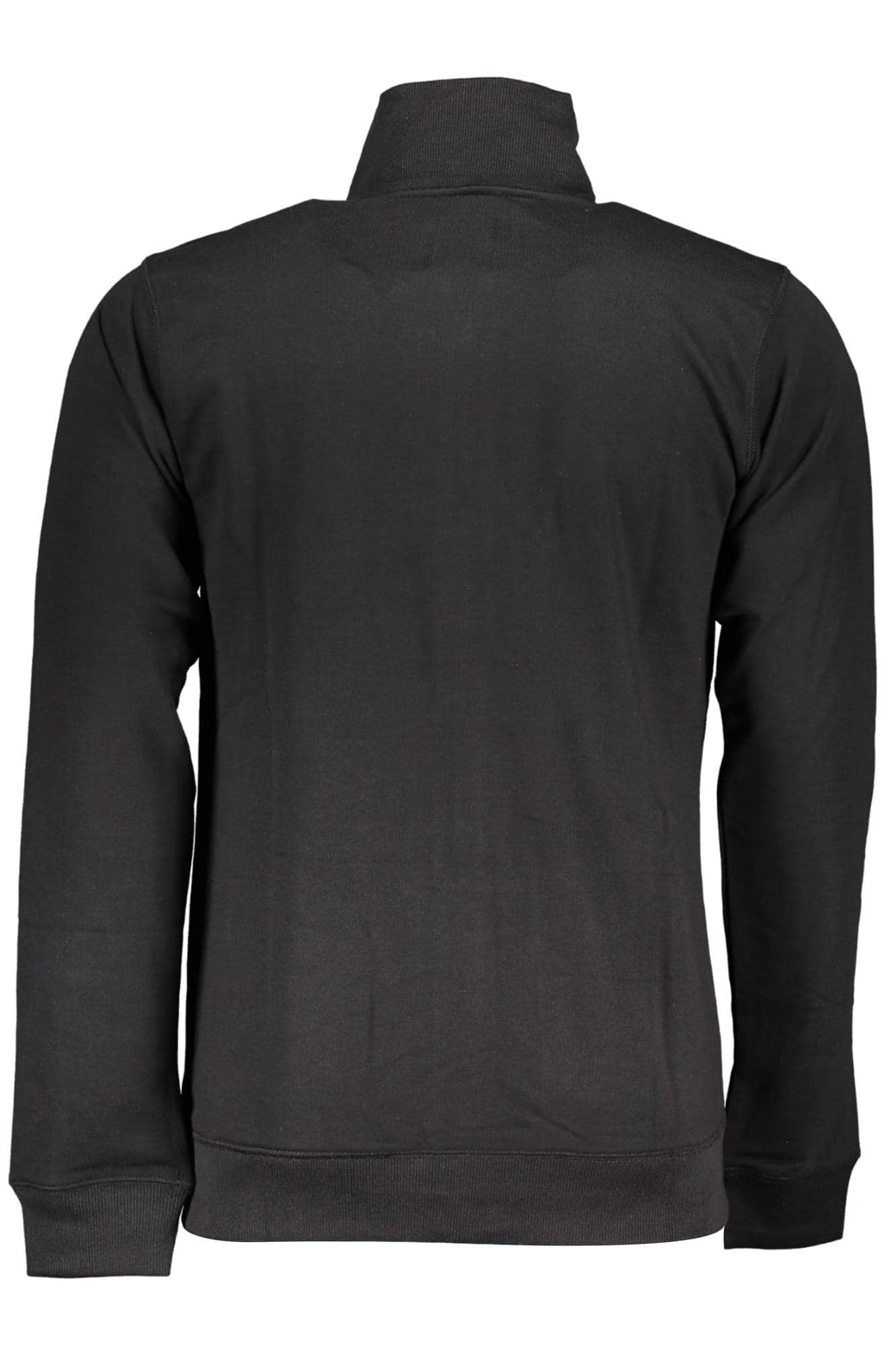 Gian Marco Venturi hombre negro con cremallera sudadera