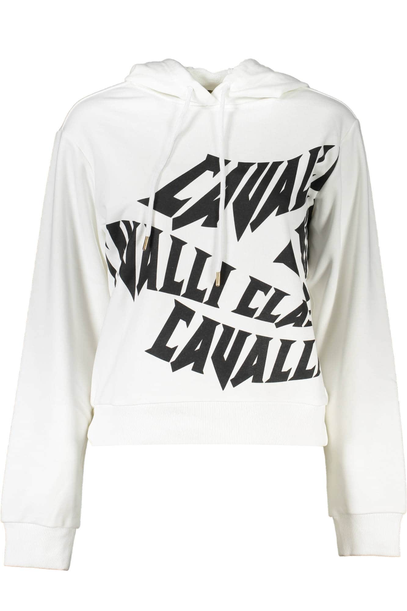 Cavalli Class sudadera sin cremallera mujer blanco