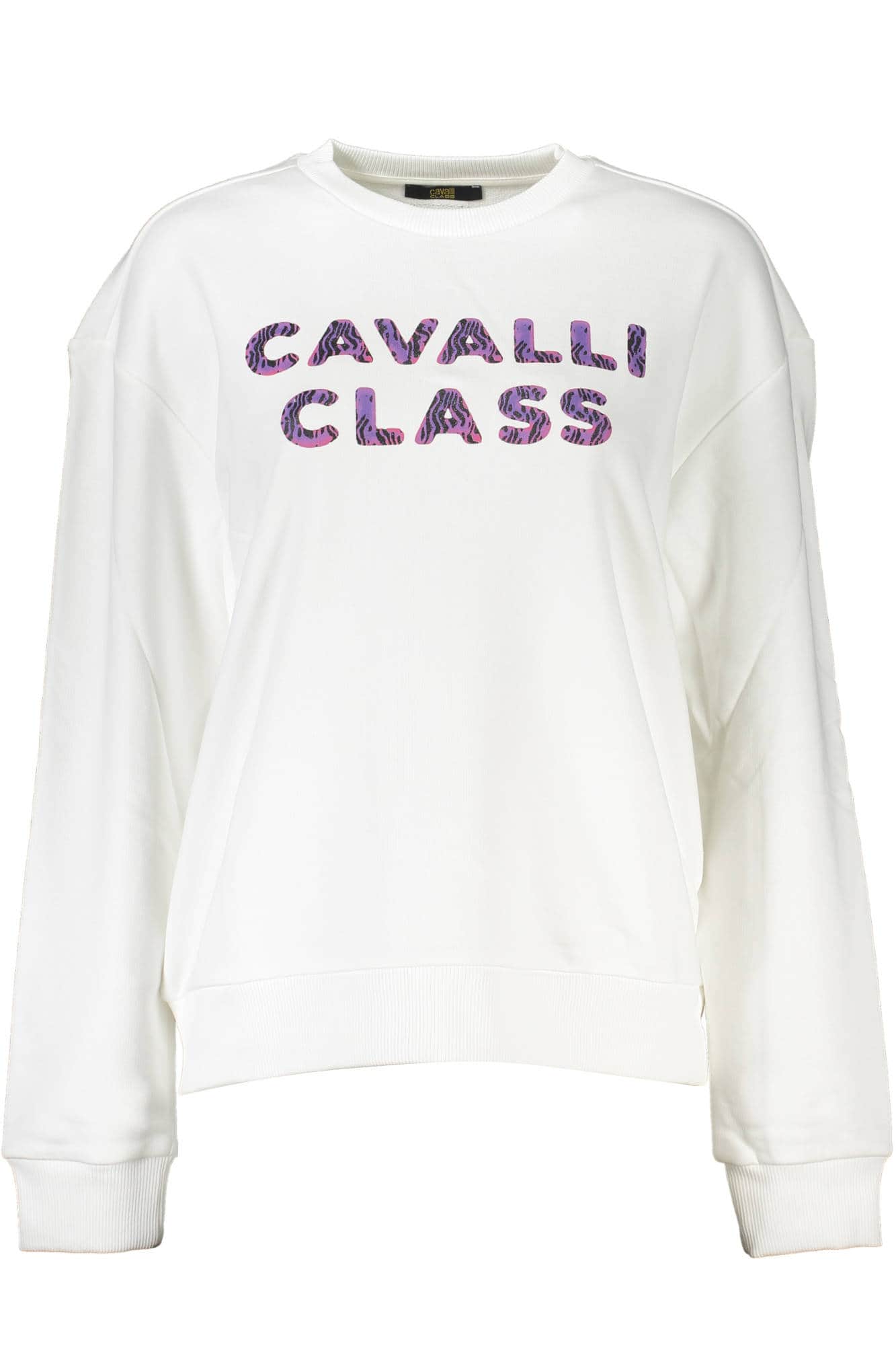Cavalli Class sudadera sin cremallera mujer blanco
