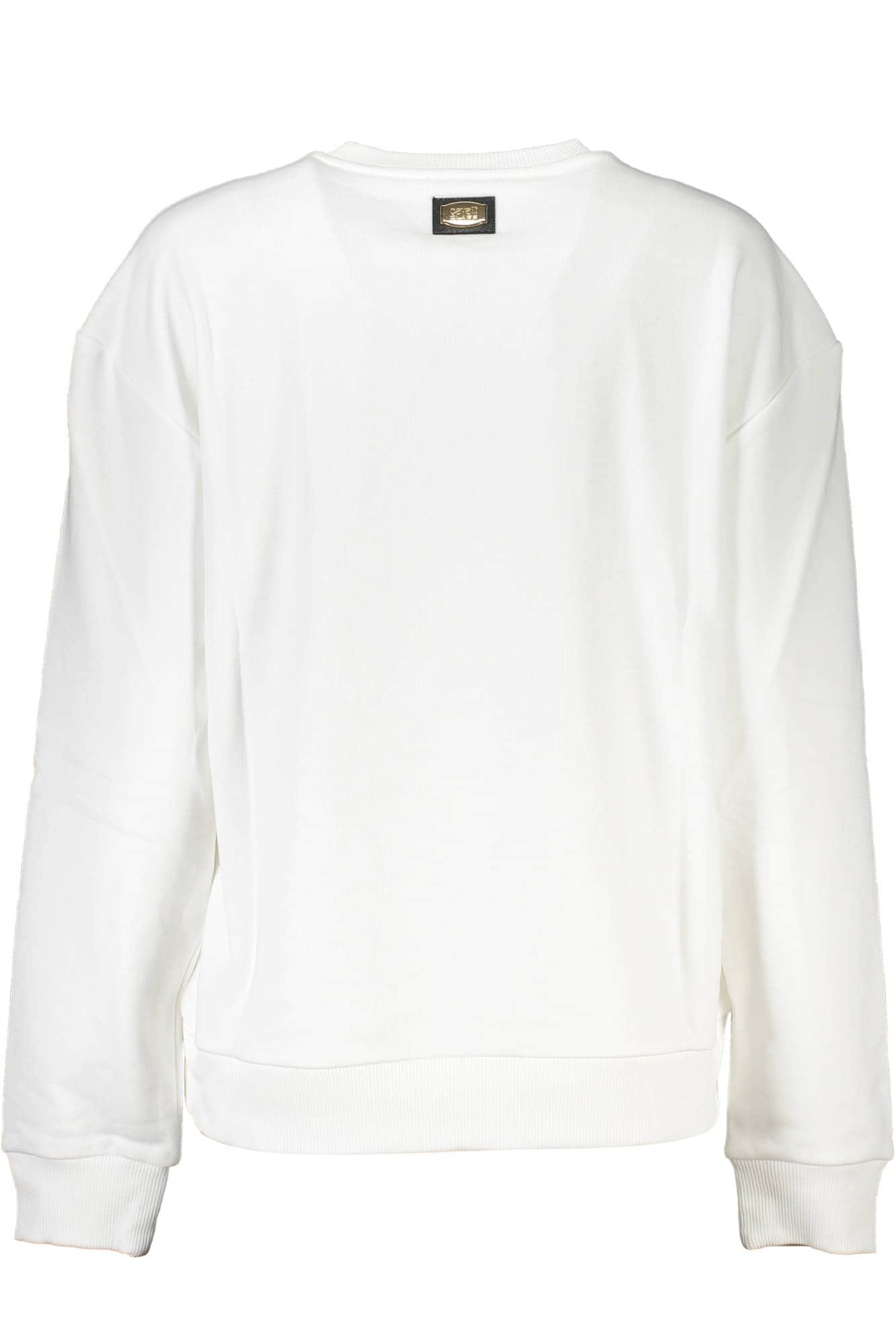 Cavalli Class sudadera sin cremallera mujer blanco