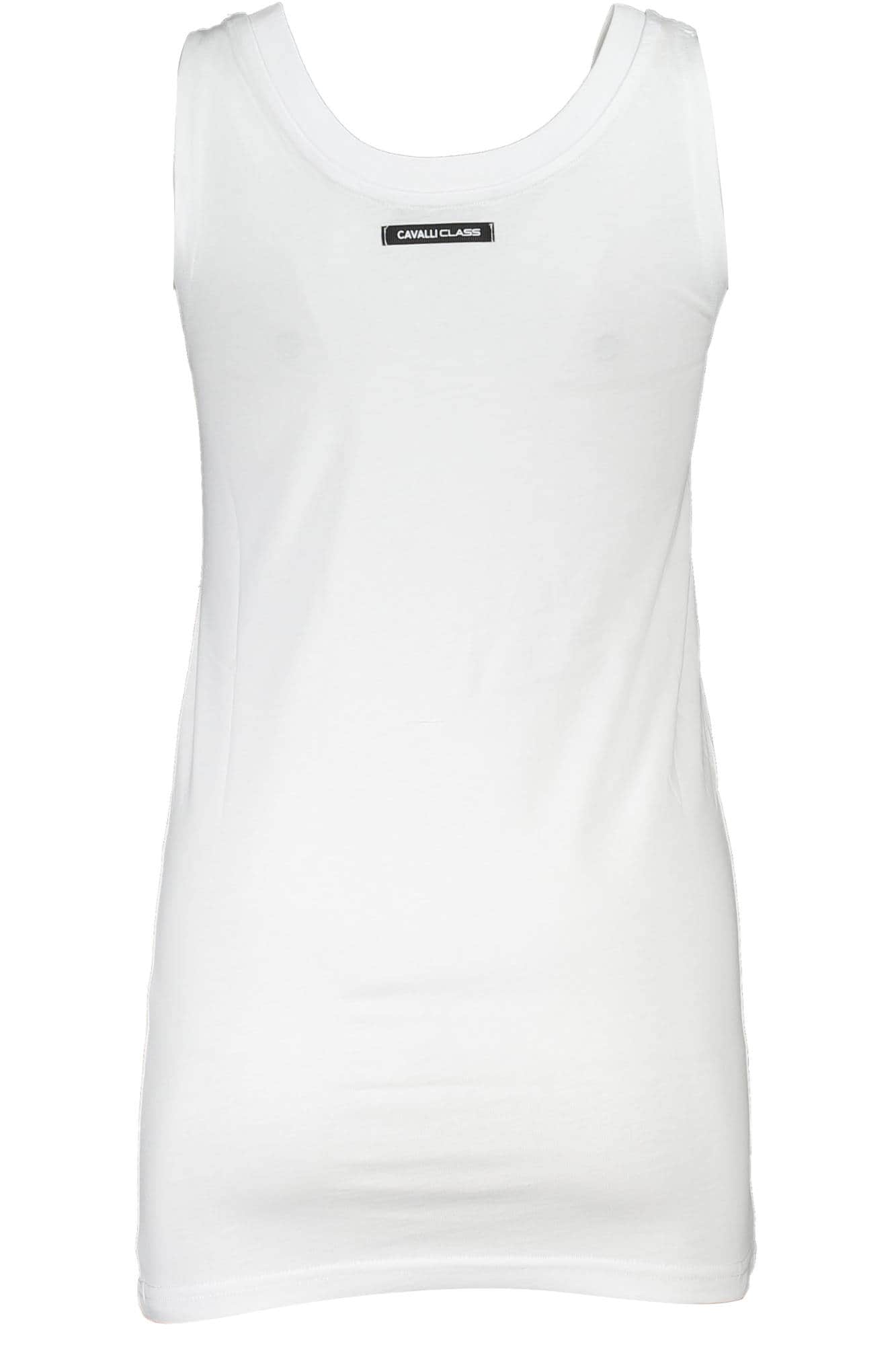 Cavalli Class mujer camiseta de tirantes blanco