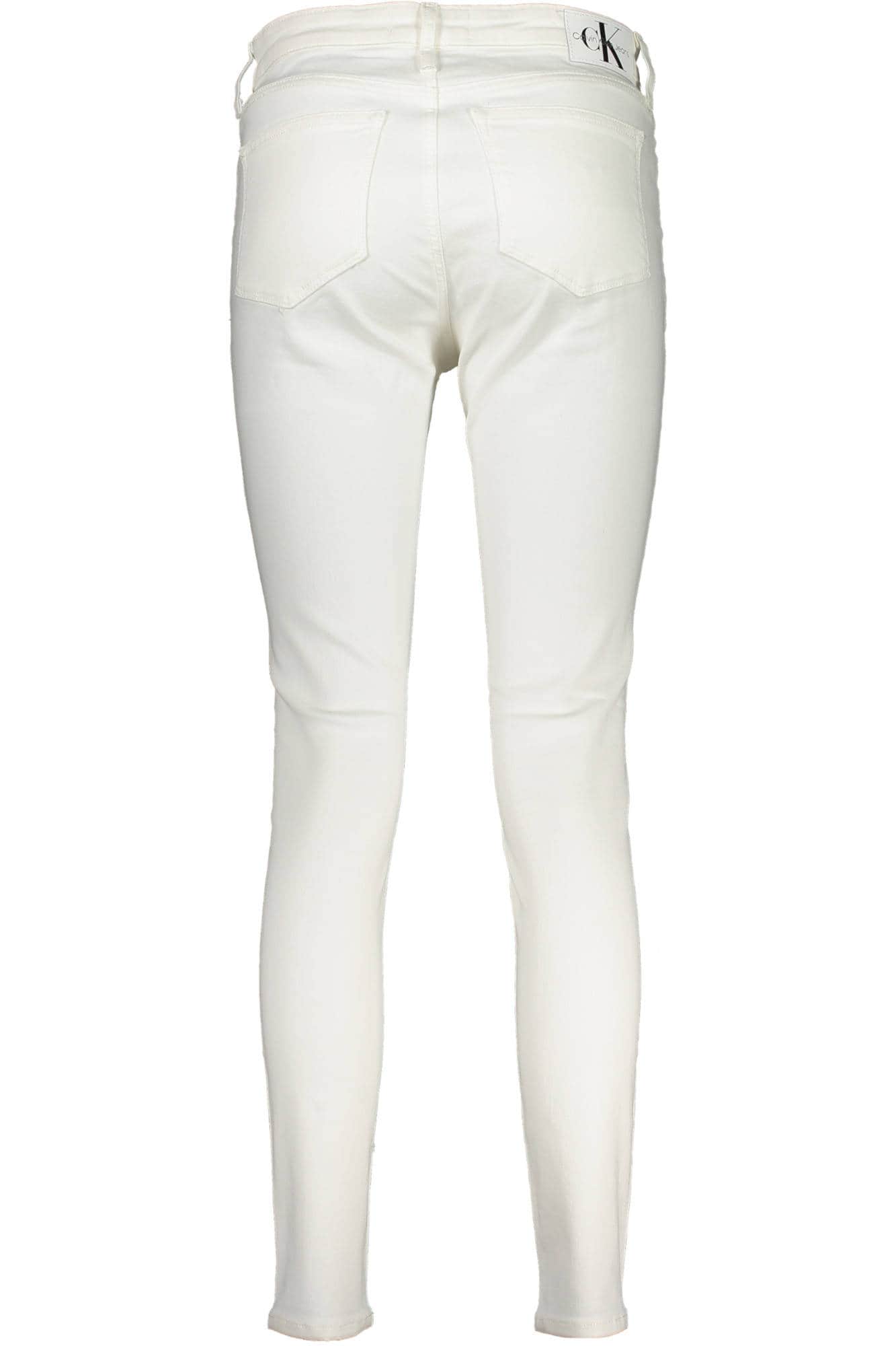 Calvin Klein mujer denim vaqueros blanco