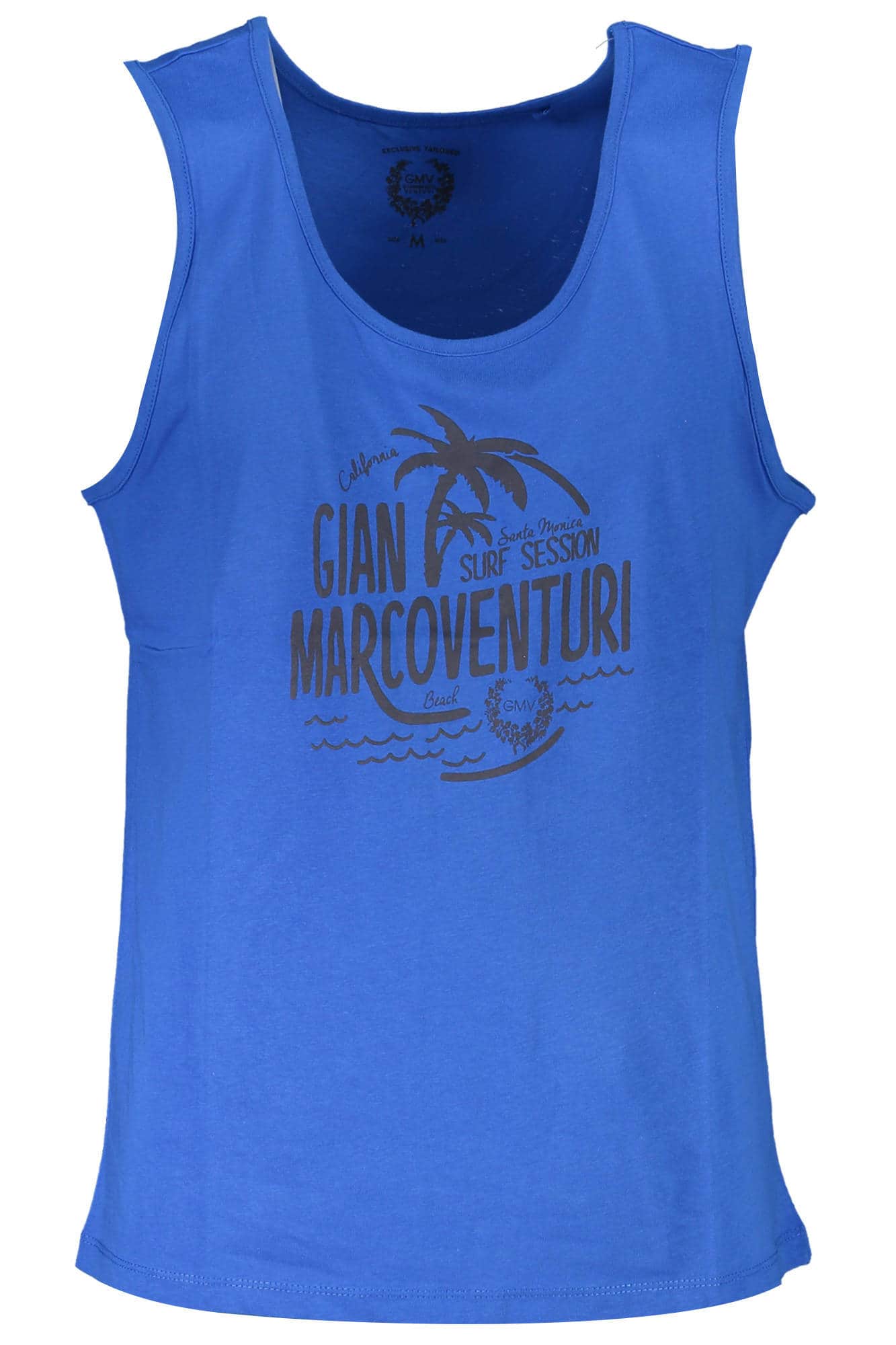 Gian Marco Venturi hombre azul camiseta de tirantes