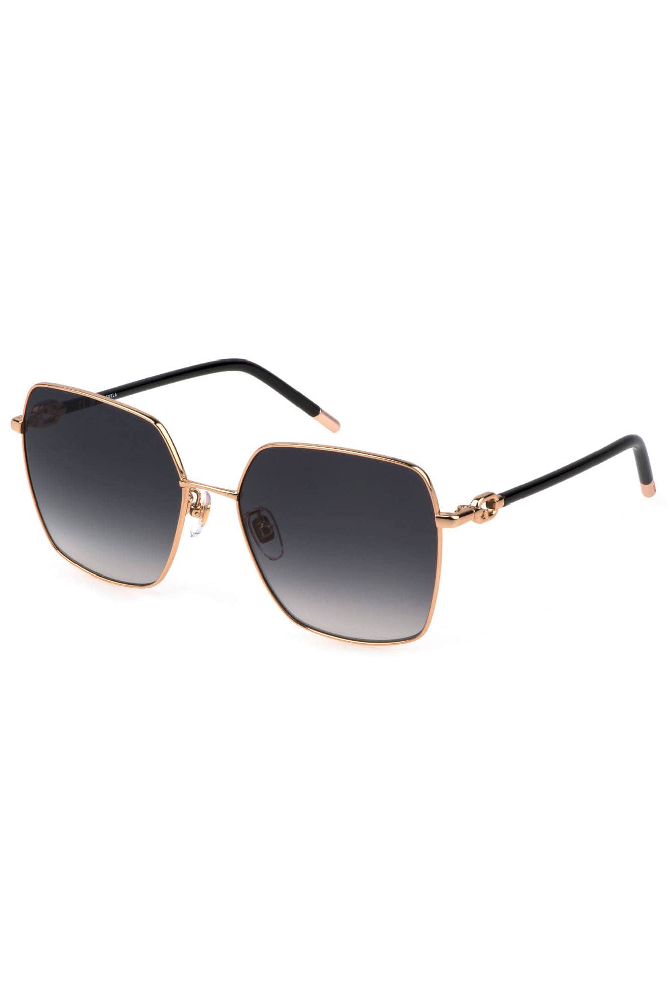 Furla dorado gafas de sol para mujer