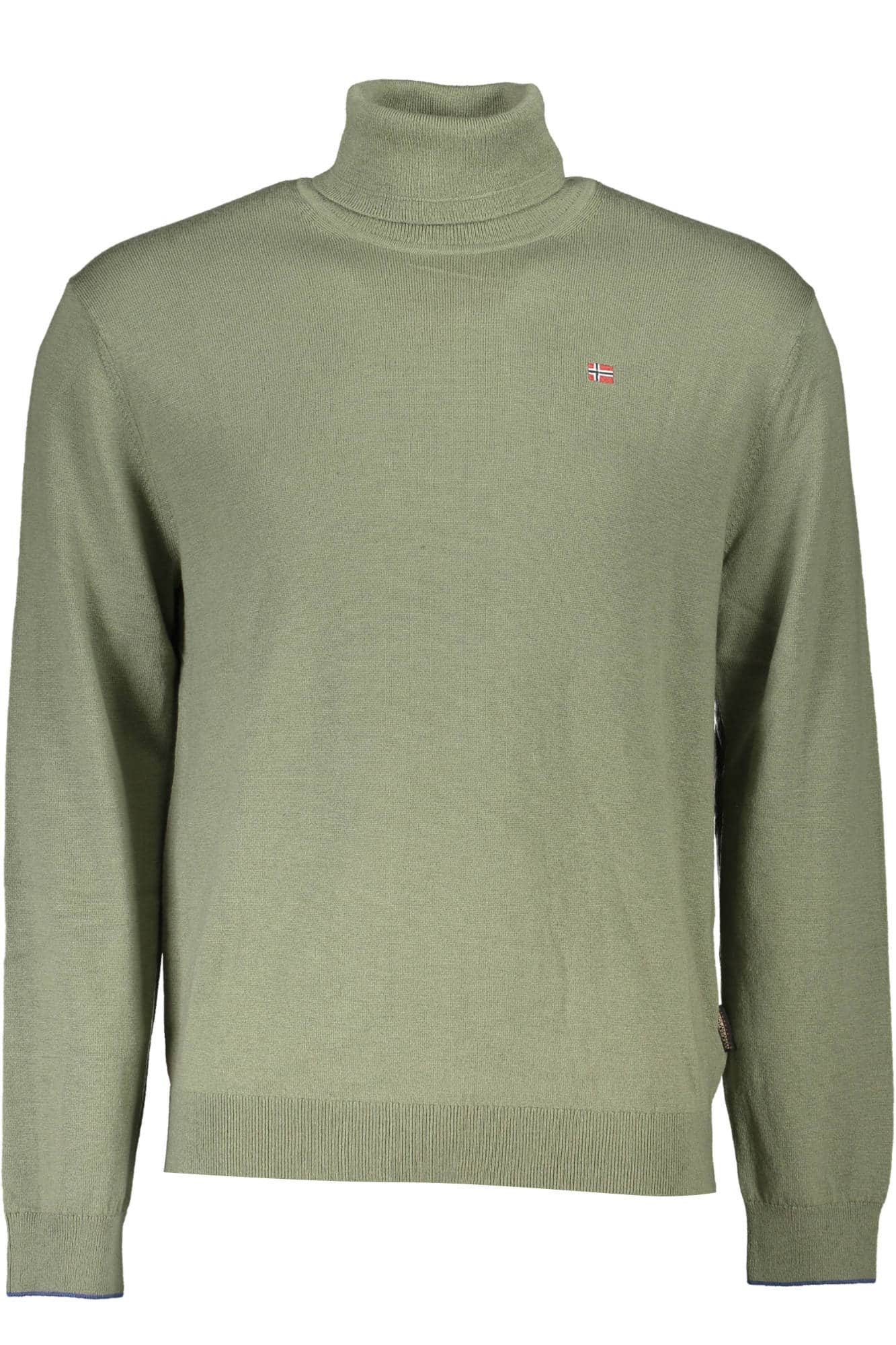 Napapijri hombre verde jersey