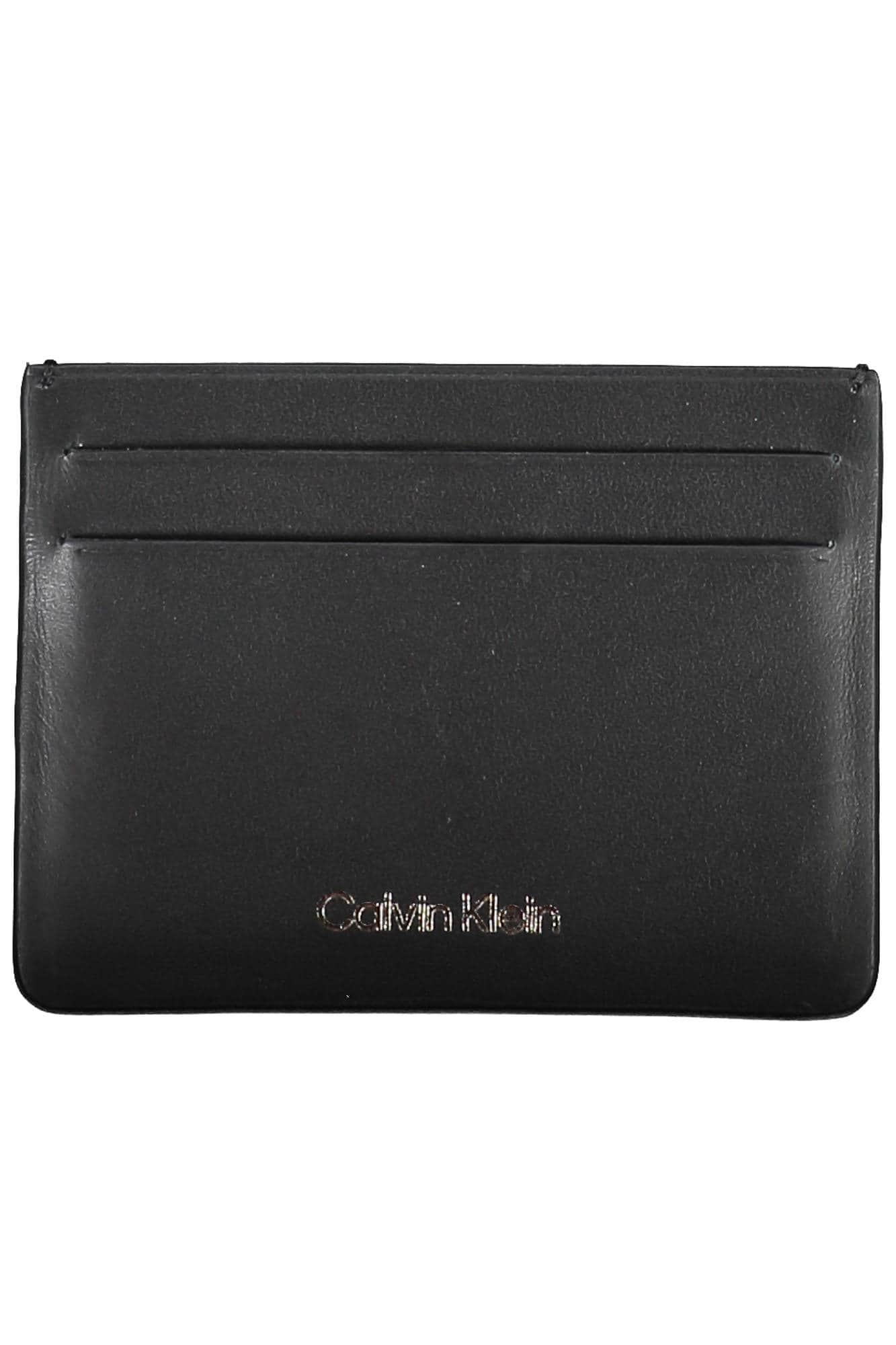 Calvin Klein negro hombre cartera