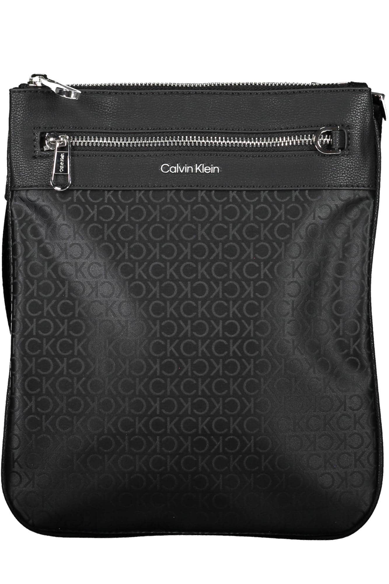 Calvin Klein negro hombre bandolera