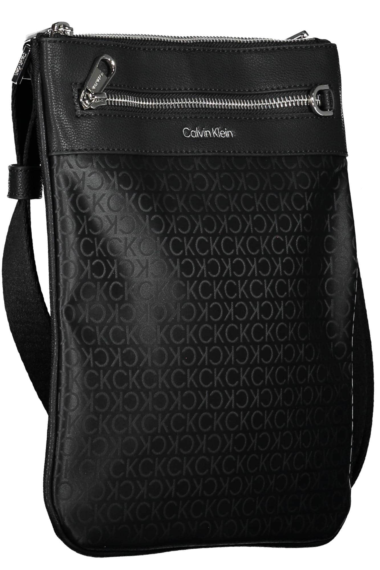 Calvin Klein negro hombre bandolera