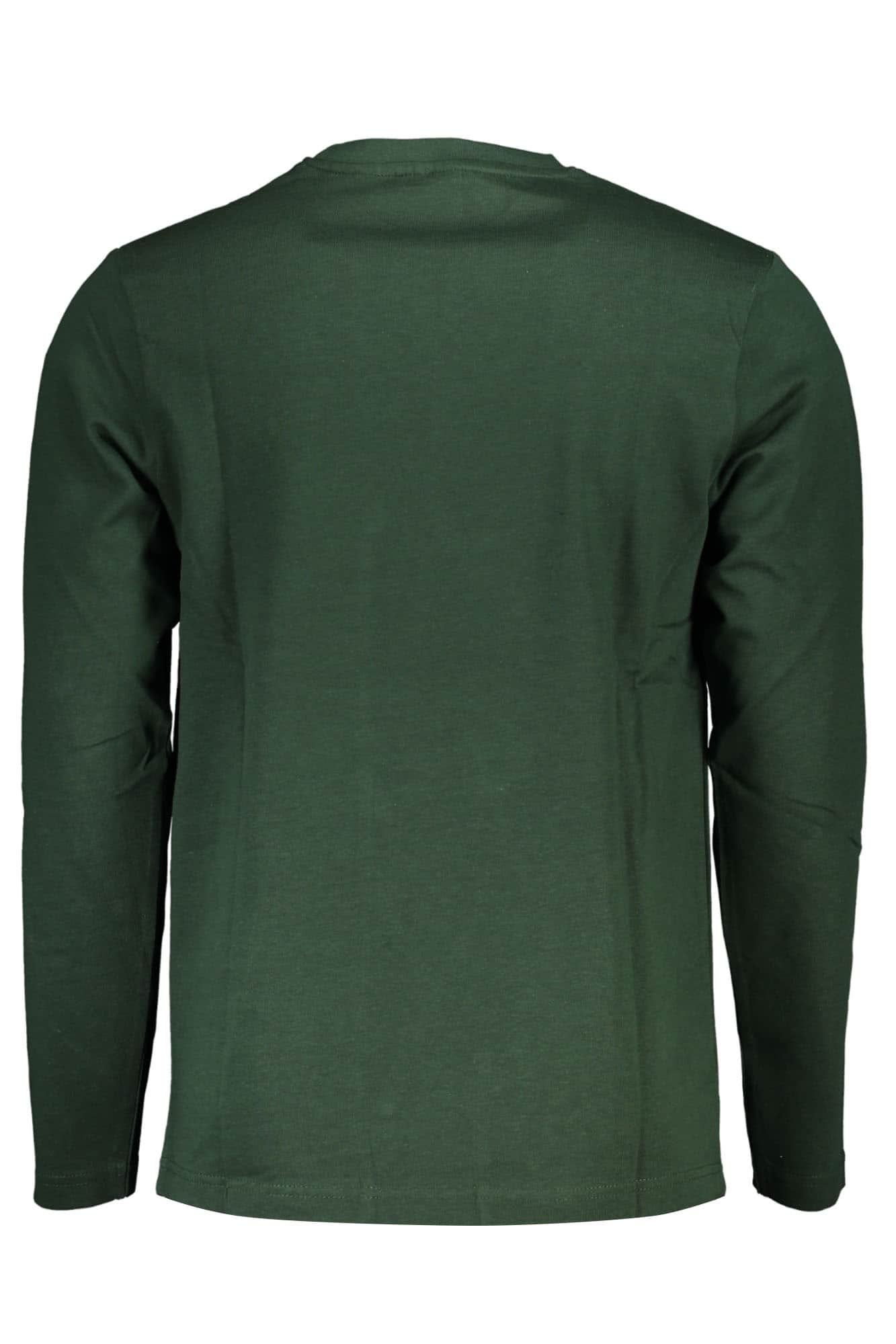 US Grand hombre manga larga verde t-camisa