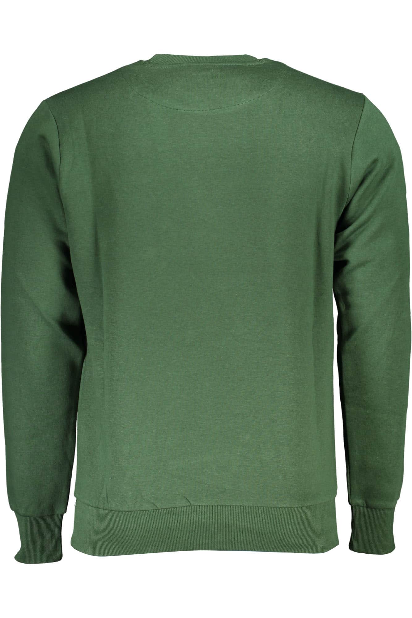 US Grand hombre azul con cremallera sudadera